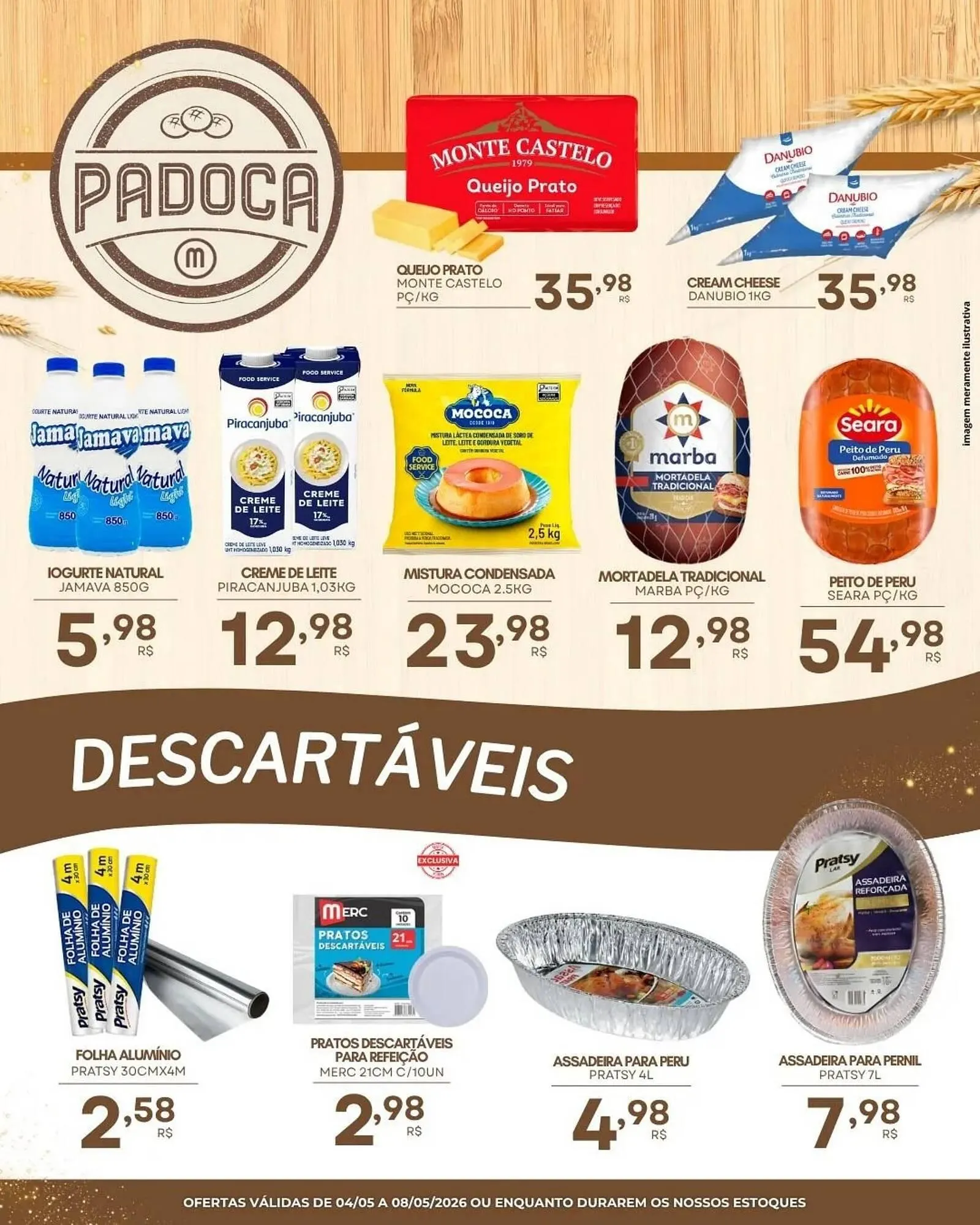 Encarte de Folheto Mercadão Atacadista 4 de maio até 8 de maio 2026 - Pagina 1
