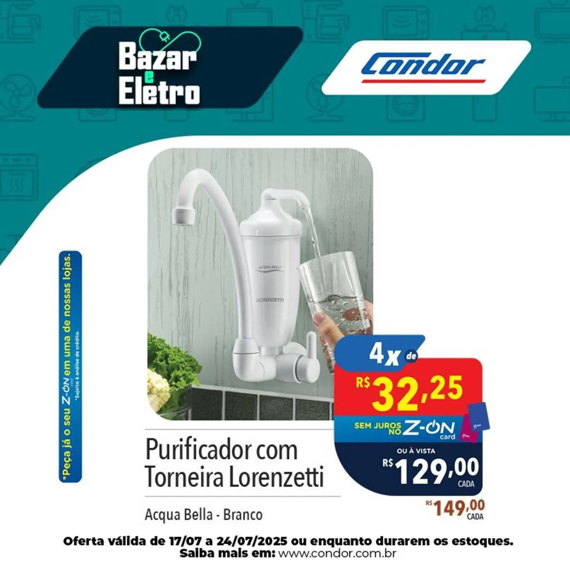 Encarte de Catálogo Supermercados Condor 17 de julho até 24 de julho 2025 - Pagina 2