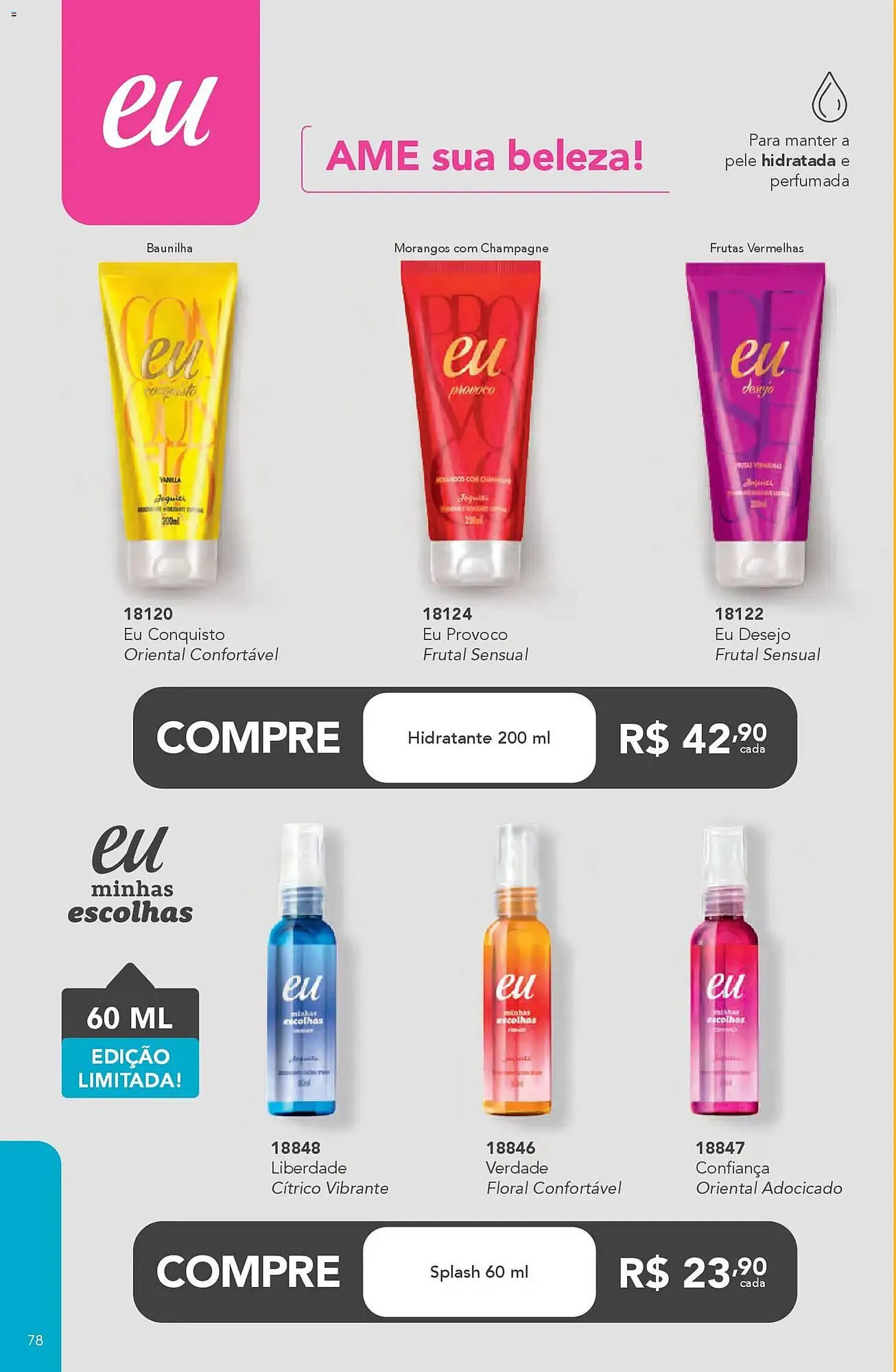 Encarte de Catálogo Jequiti 2 de dezembro até 31 de dezembro 2025 - Pagina 78