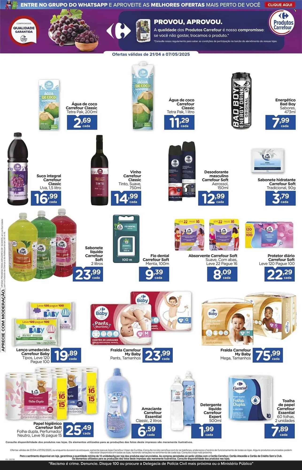 Encarte de Catálogo Carrefour 21 de abril até 7 de maio 2025 - Pagina 3