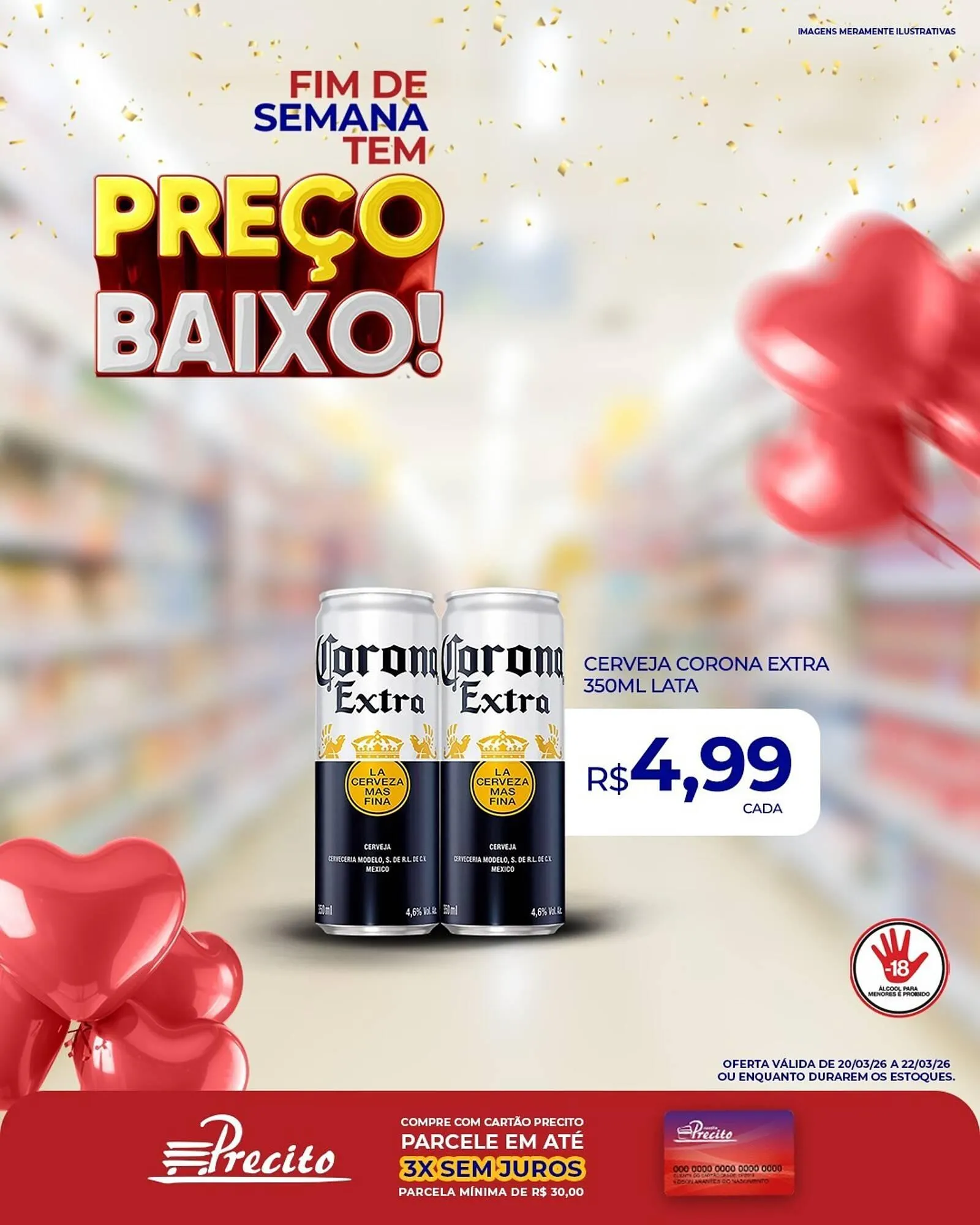 Encarte de Catálogo Supermercado Precito 20 de março até 22 de março 2026 - Pagina 2