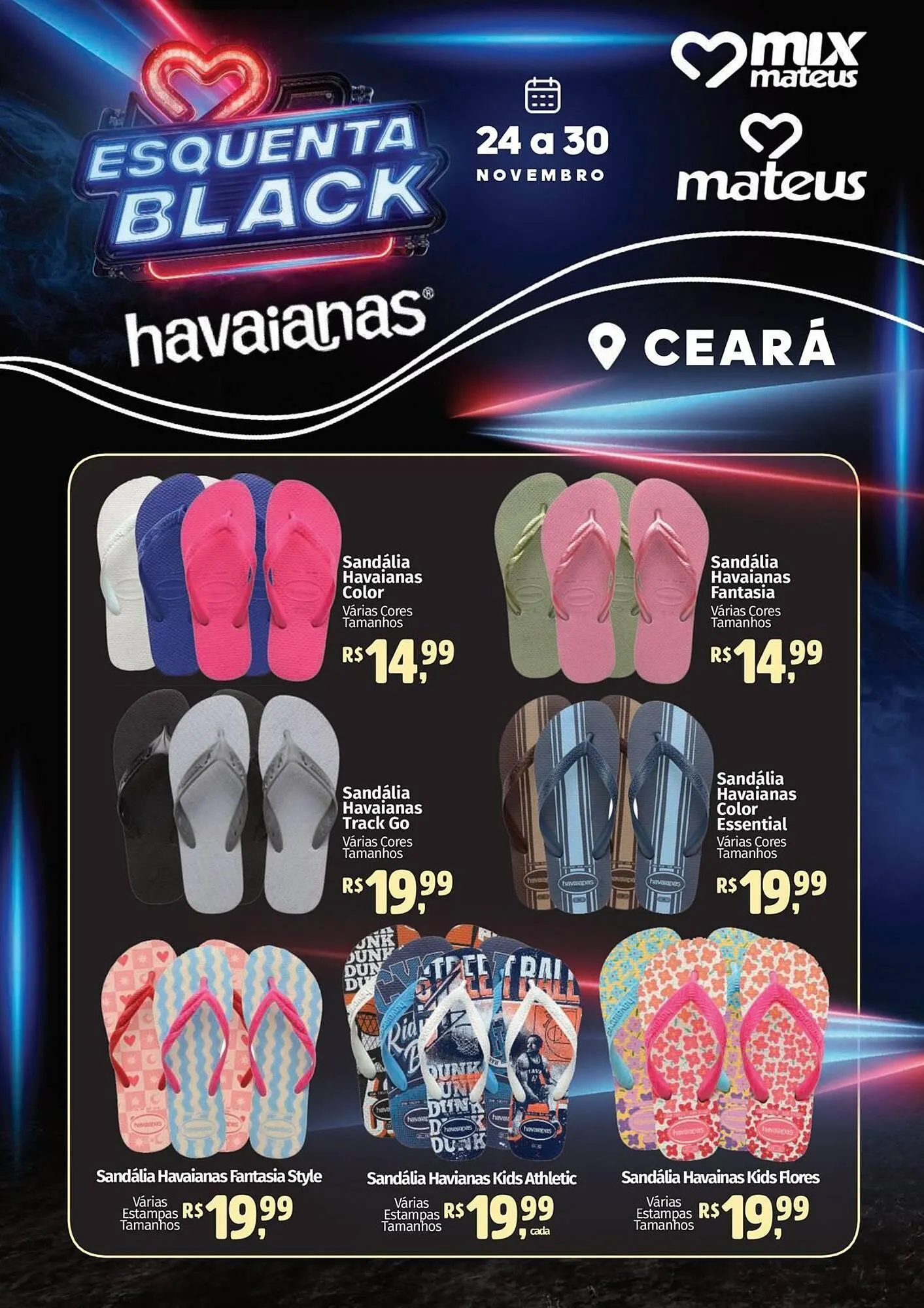 Encarte de Catálogo Supermercados Mateus 24 de novembro até 30 de novembro 2025 - Pagina 1