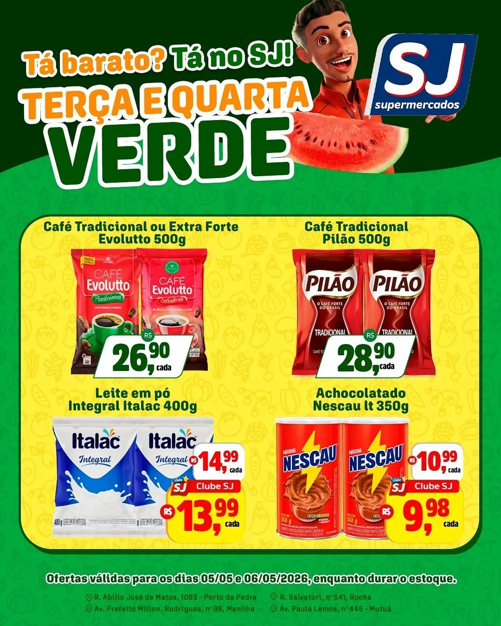 Encarte de Encarte Sj Supermercados 5 de maio até 6 de maio 2026 - Pagina 7