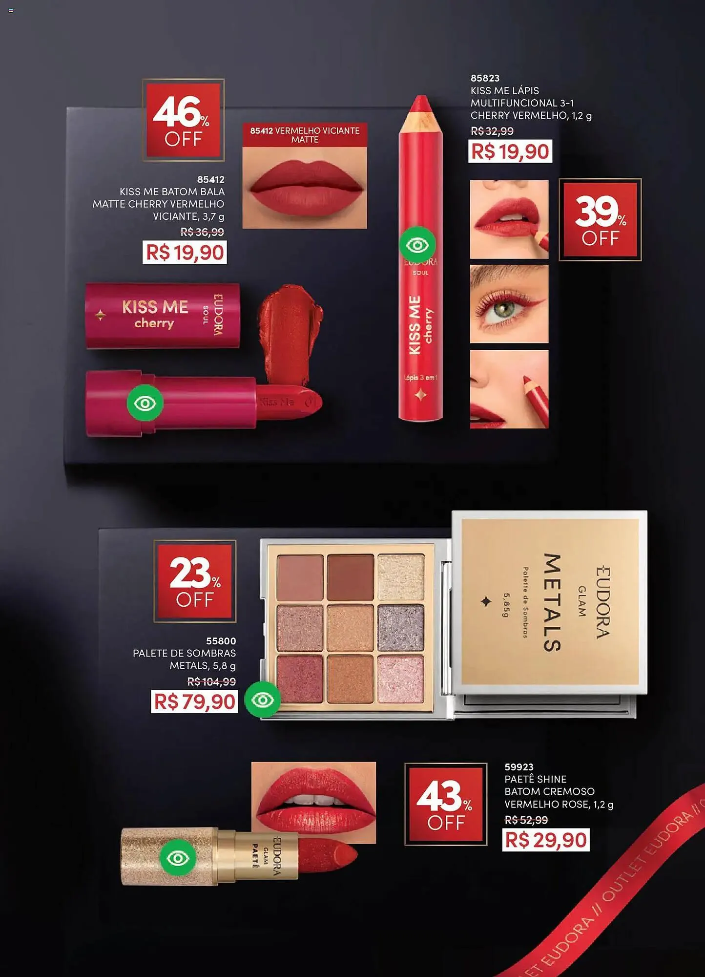 Encarte de Catálogo Eudora 17 de dezembro até 9 de janeiro 2026 - Pagina 10