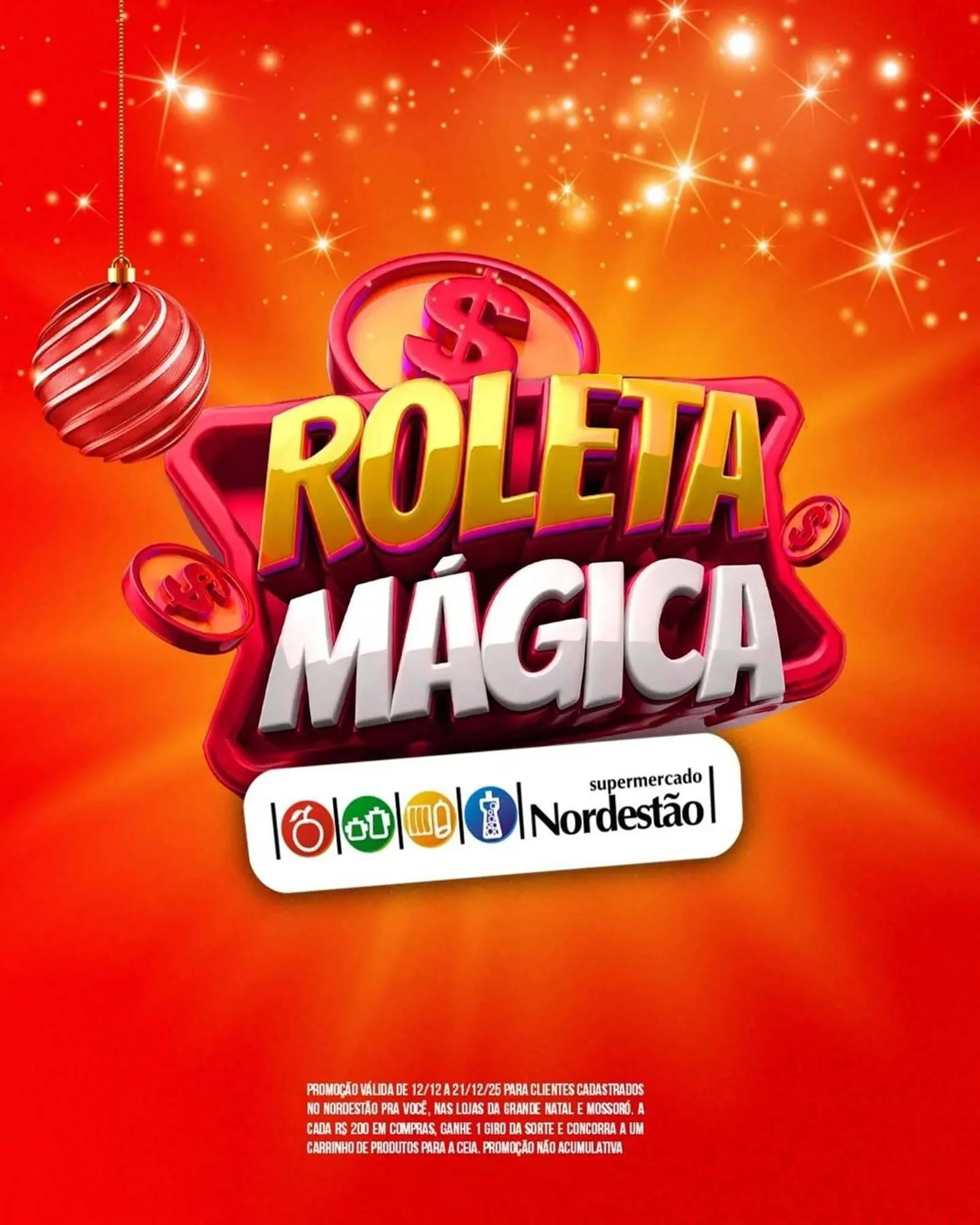 Encarte de Encarte Nordestão 12 de dezembro até 21 de dezembro 2025 - Pagina 1