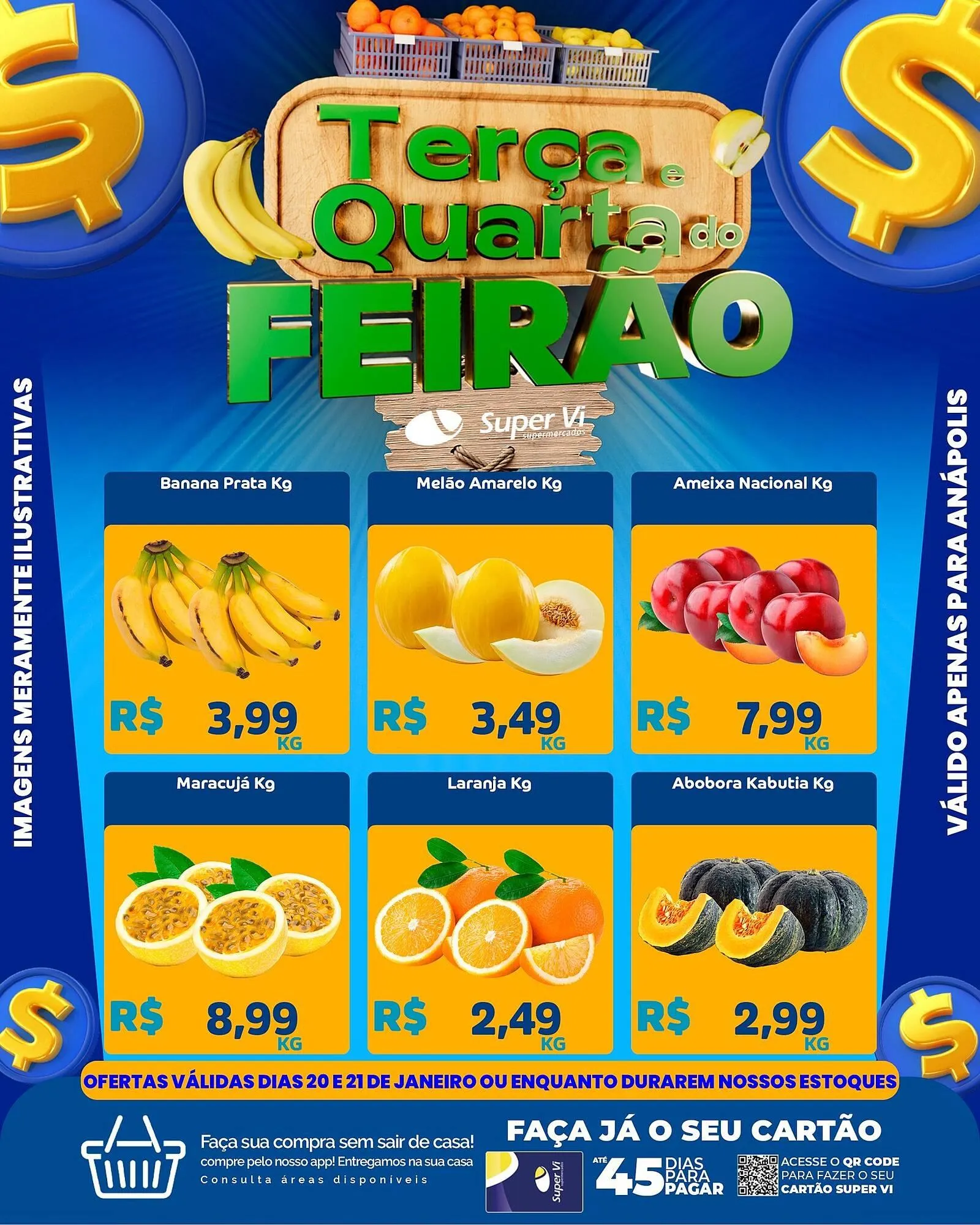 Encarte de Catálogo Super Vi Supermercados 20 de janeiro até 21 de janeiro 2026 - Pagina 1