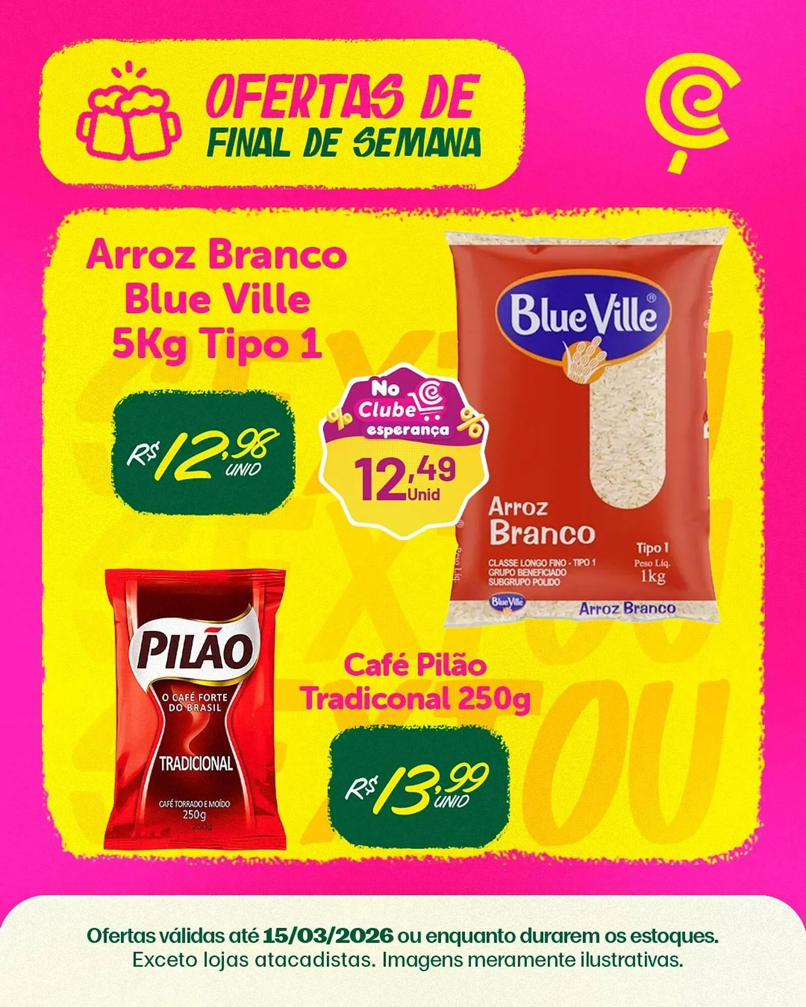 Encarte de Folheto Comercial Esperança 13 de março até 15 de março 2026 - Pagina 1