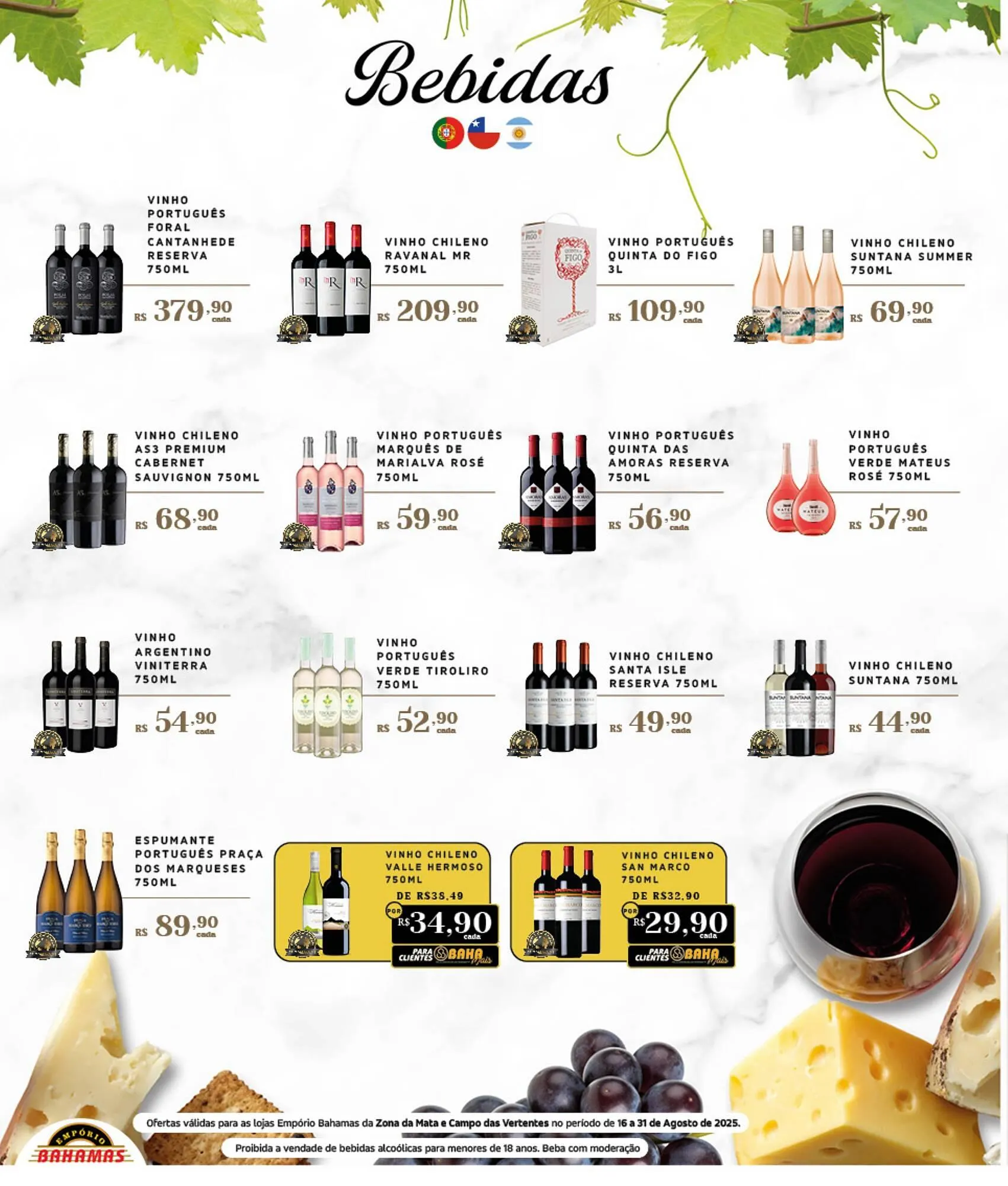 Encarte de Catálogo Empório Bahamas 15 de agosto até 31 de agosto 2025 - Pagina 2