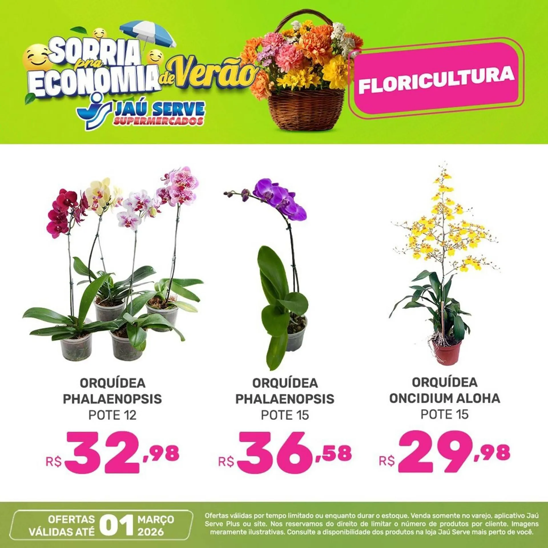 Encarte de Catálogo Supermercados Jau Serve 26 de fevereiro até 1 de março 2026 - Pagina 1