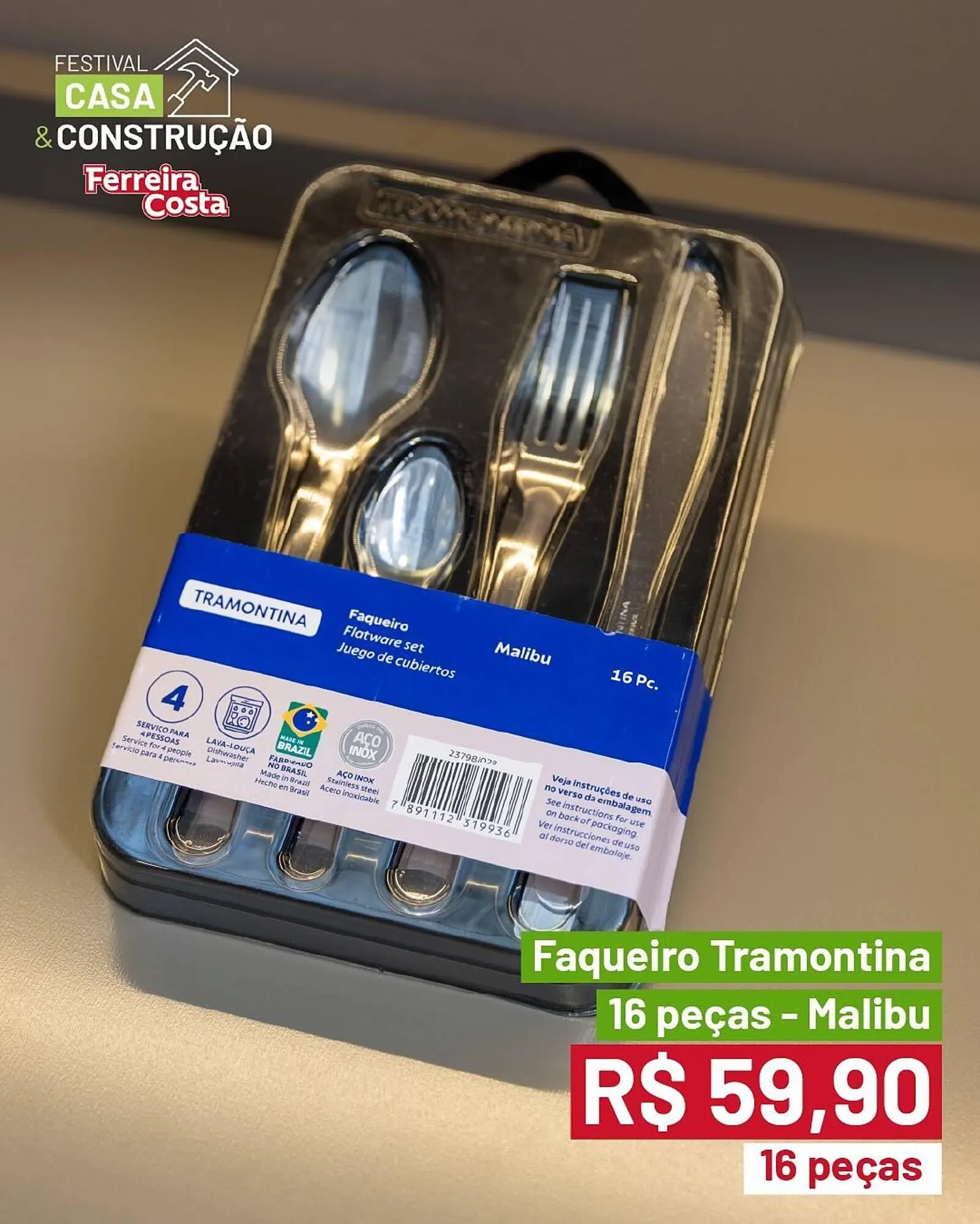 Encarte de Catálogo Ferreira Costa 23 de abril até 26 de abril 2025 - Pagina 3