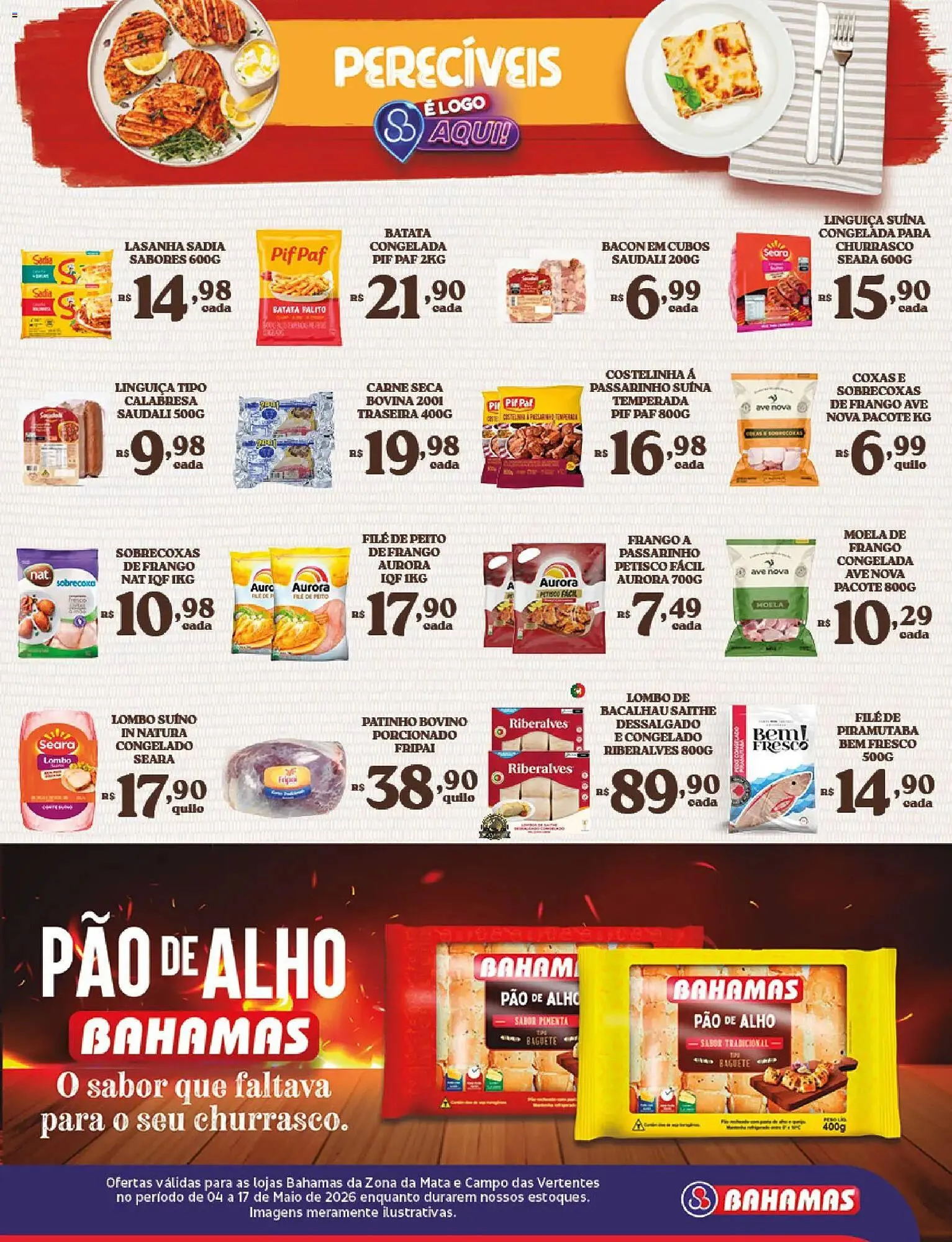 Encarte de Catálogo Bahamas Supermercados 4 de maio até 18 de maio 2026 - Pagina 9