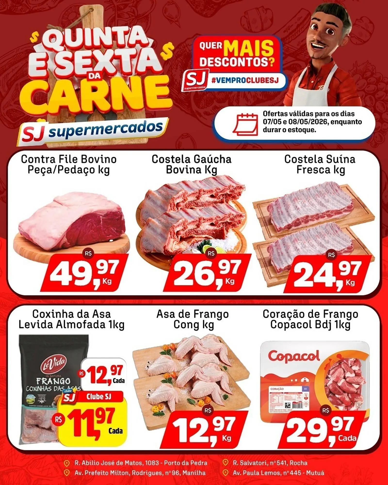 Encarte de Encarte Sj Supermercados 7 de maio até 8 de maio 2026 - Pagina 2