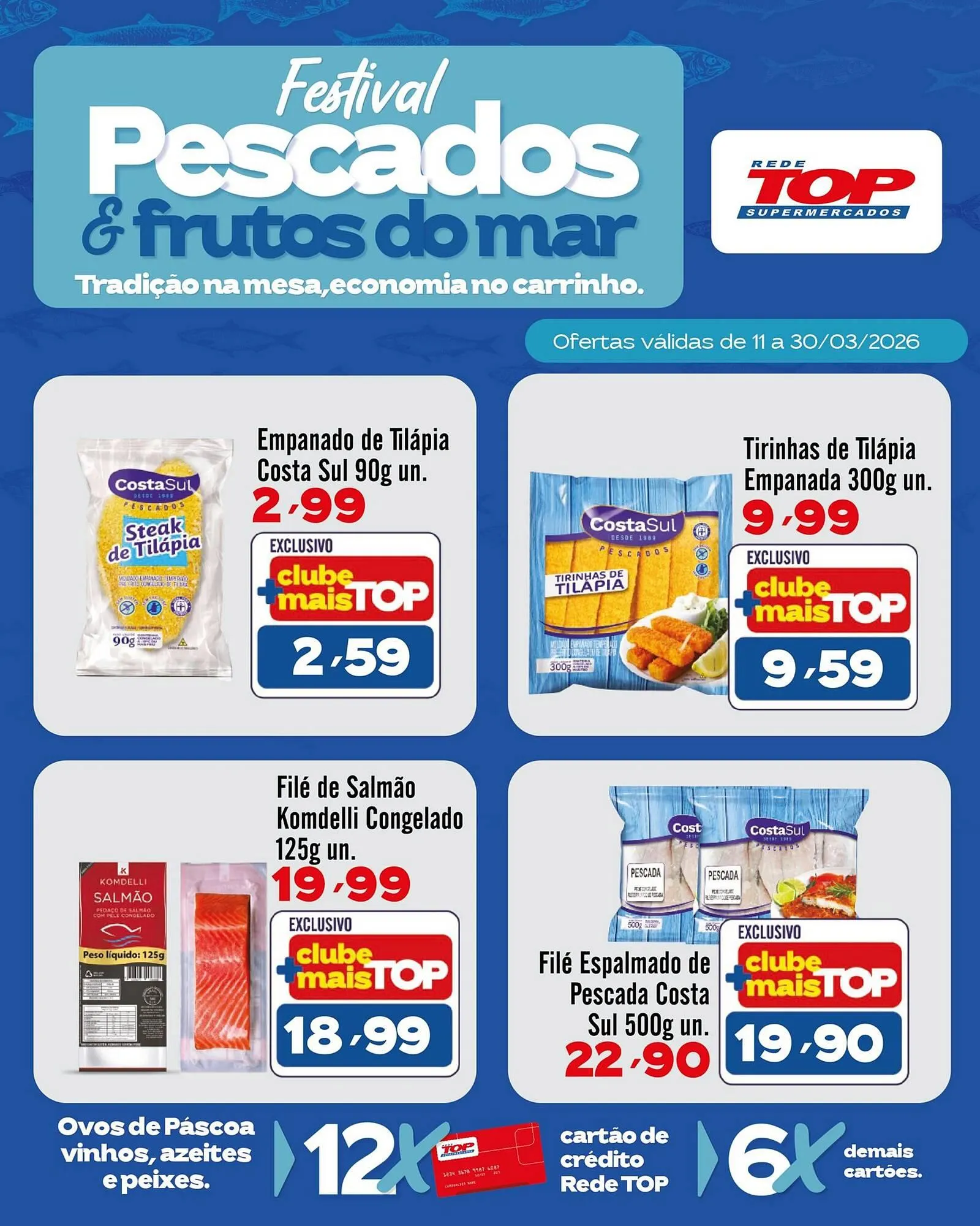 Encarte de Encarte Rede Top 10 de março até 30 de março 2026 - Pagina 1