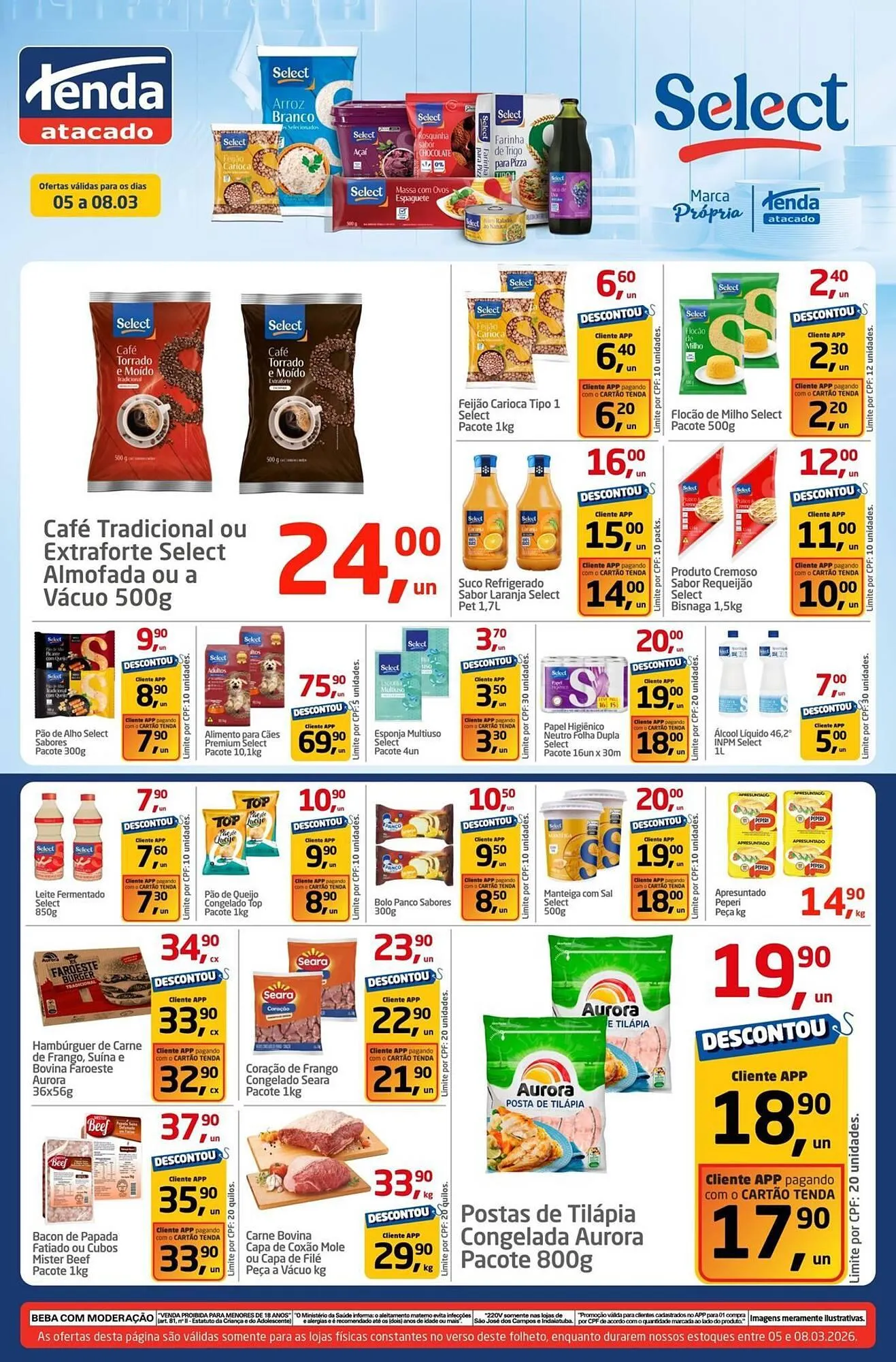 Encarte de Folheto Tenda Atacado 5 de março até 8 de março 2026 - Pagina 2