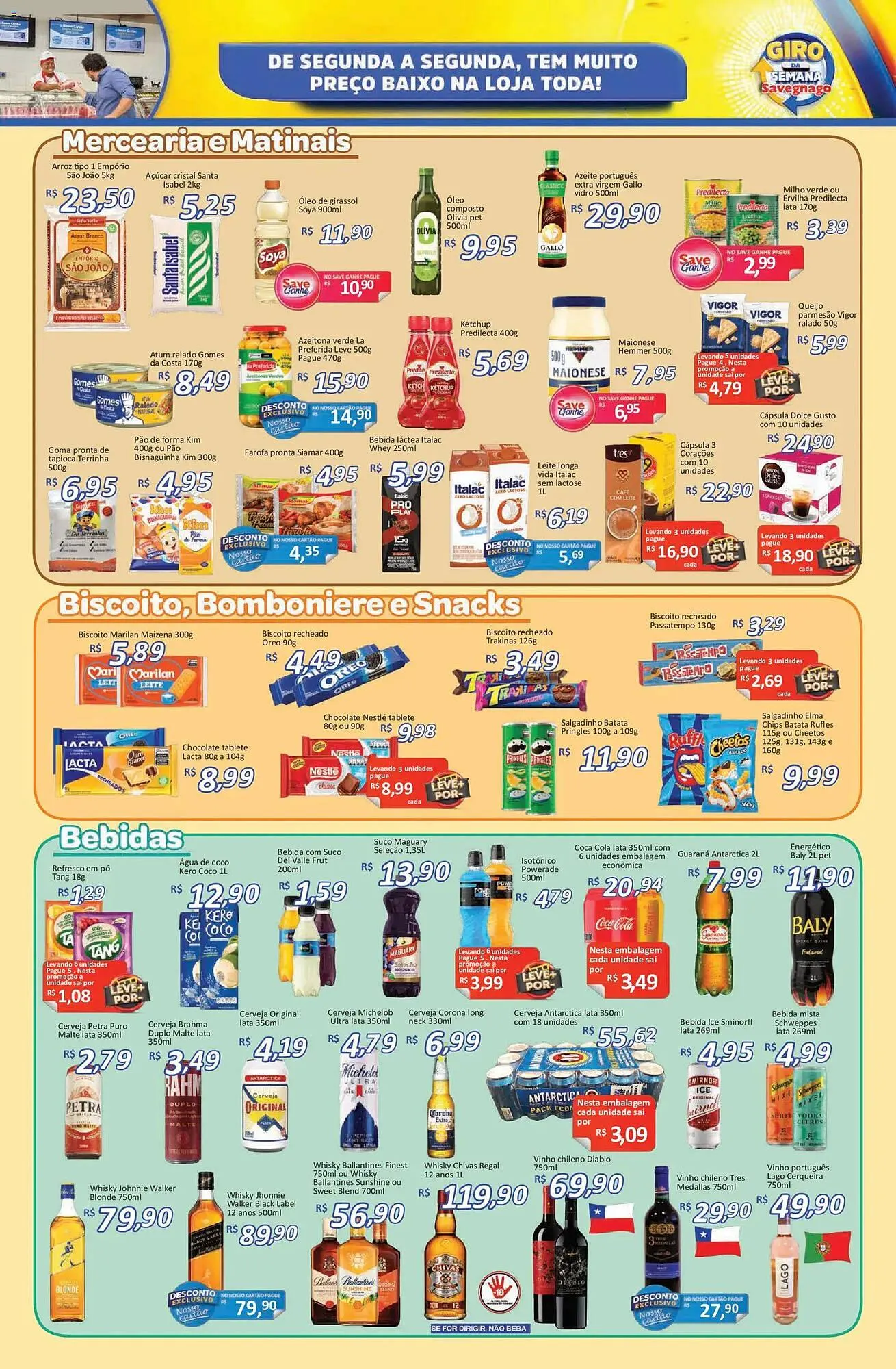 Encarte de Catálogo Supermercados Savegnago 14 de maio até 17 de maio 2026 - Pagina 3