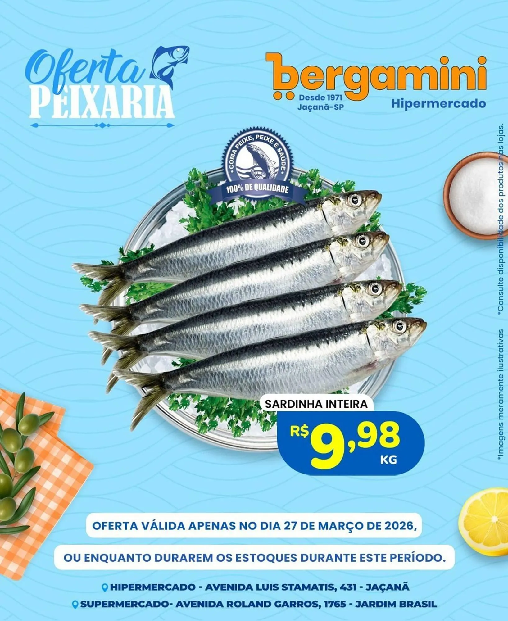 Encarte de Catálogo Supermercado Bergamini 27 de março até 27 de março 2026 - Pagina 3