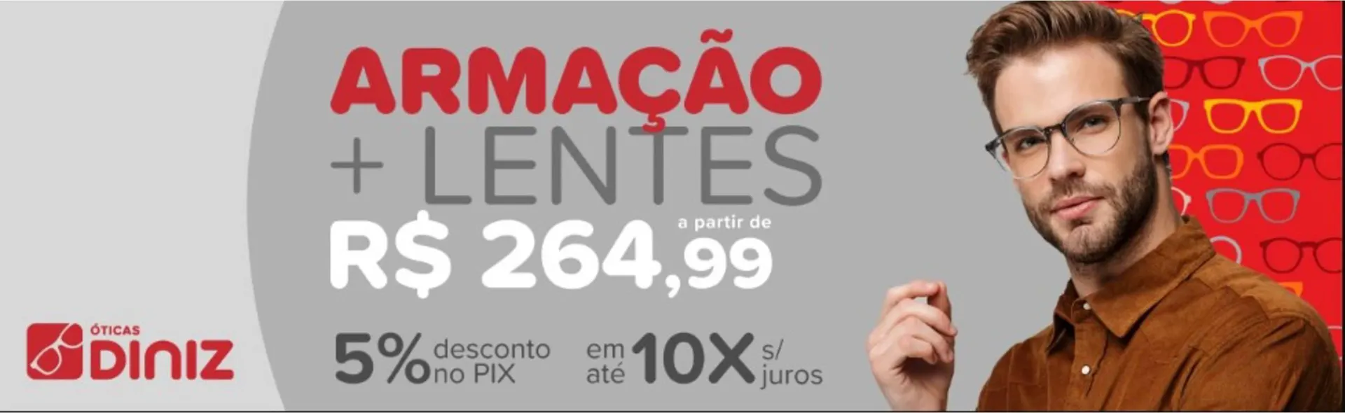 Encarte de Catálogo Óticas Diniz 6 de maio até 22 de maio 2026 - Pagina 2