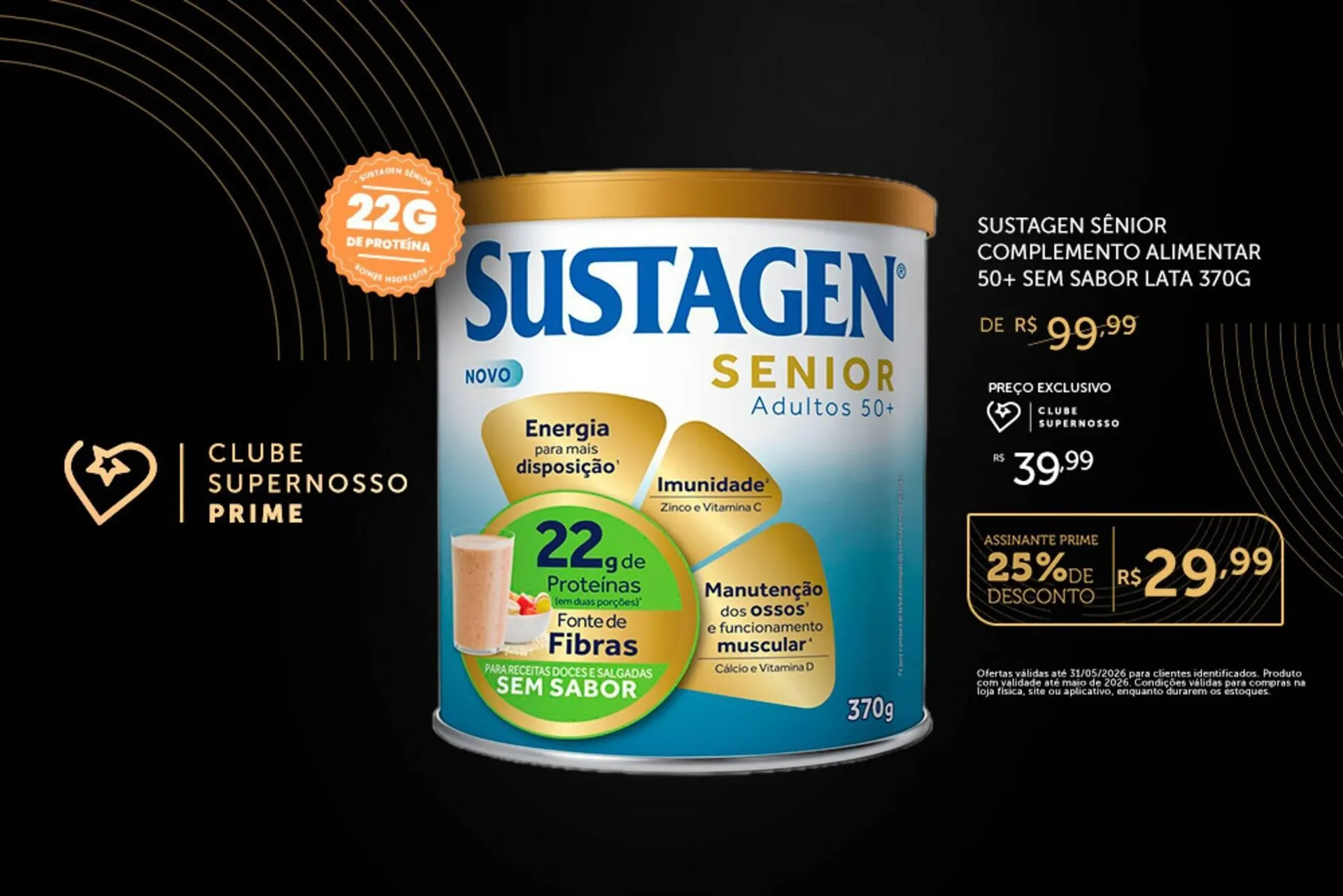 Encarte de Folheto Super Nosso 11 de março até 31 de maio 2026 - Pagina 1