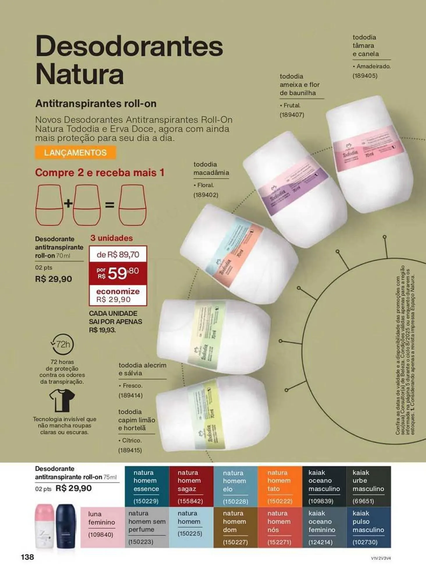 Encarte de Catálogo Natura 24 de abril até 30 de maio 2025 - Pagina 138