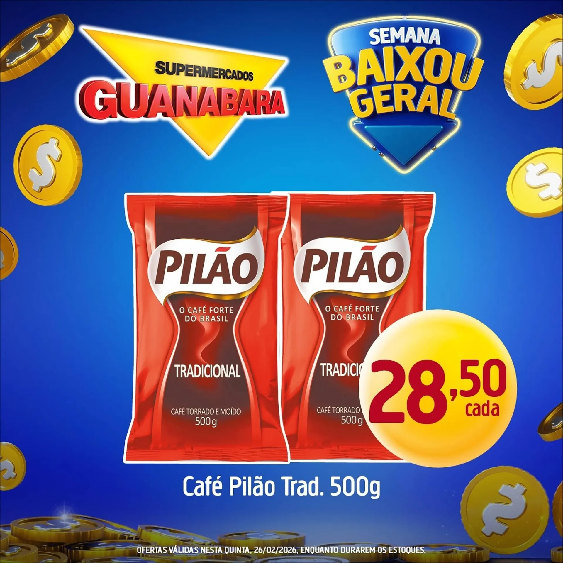 Encarte de Encarte Supermercados Guanabara 26 de fevereiro até 26 de fevereiro 2026 - Pagina 2