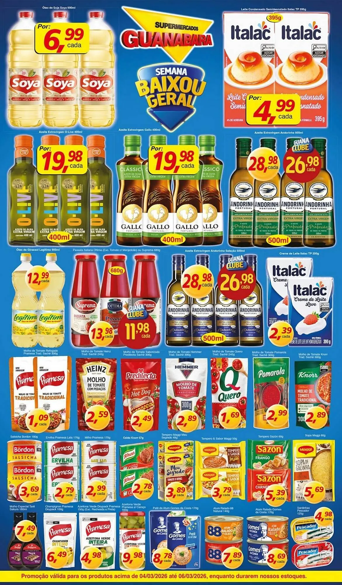 Encarte de Encarte Supermercados Guanabara 4 de março até 6 de março 2026 - Pagina 3