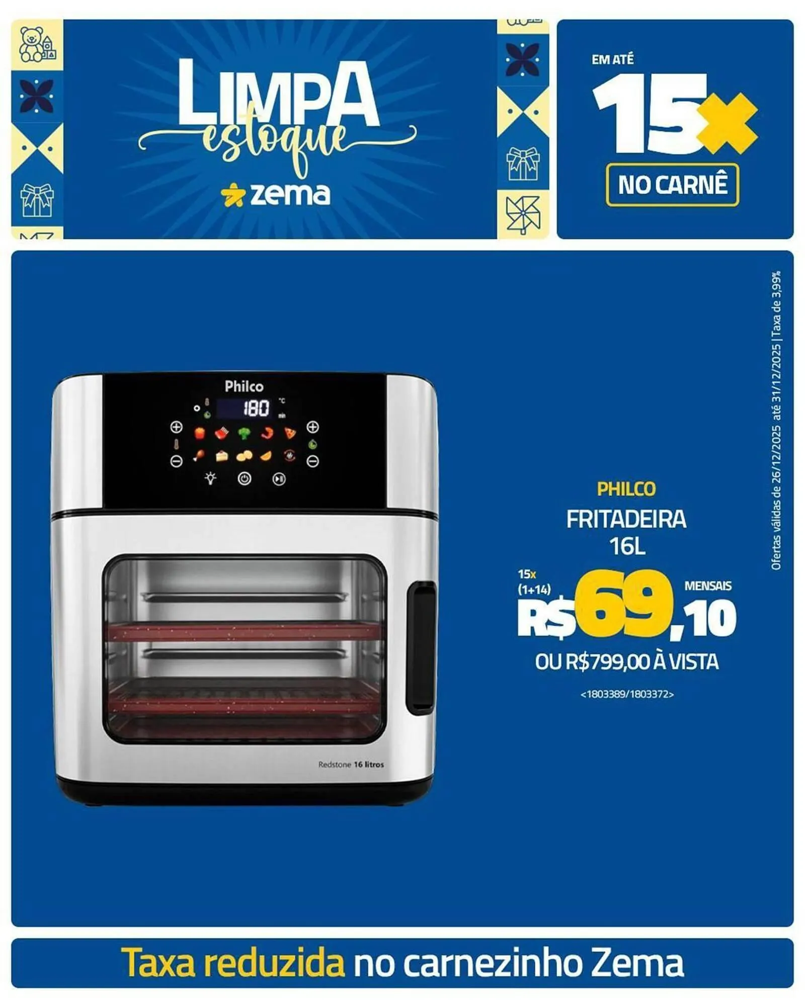 Encarte de Folheto Zema 26 de dezembro até 31 de dezembro 2025 - Pagina 8