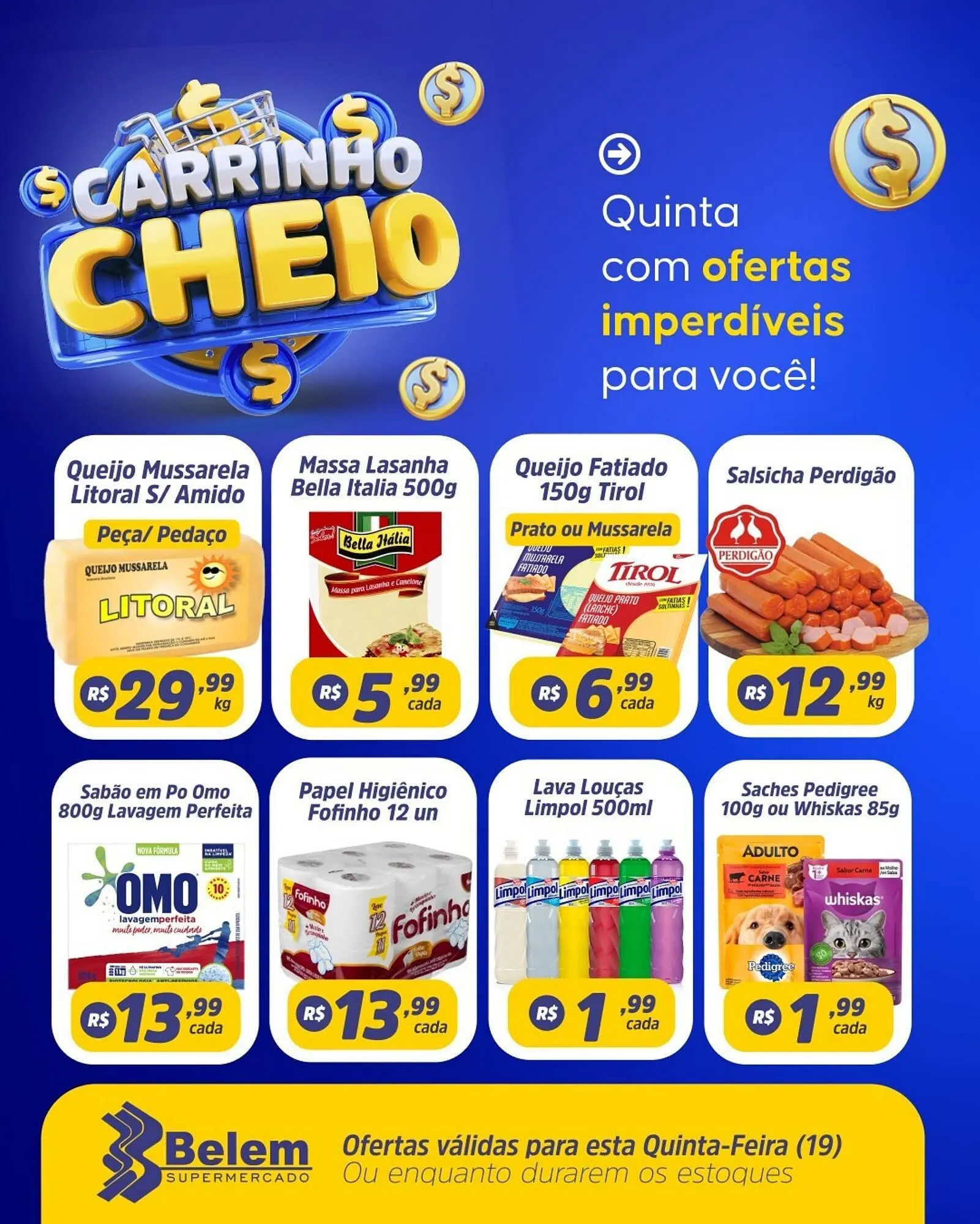 Encarte de Catálogo Belem Supermercados 19 de junho até 23 de junho 2025 - Pagina 3