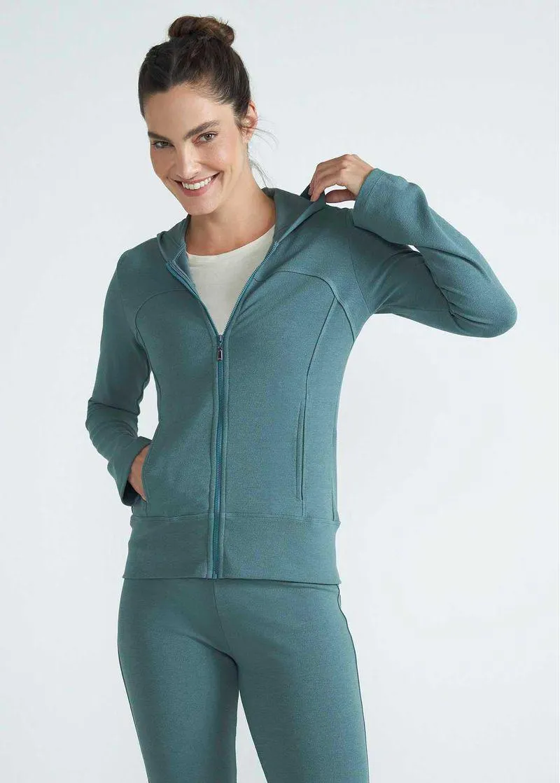 Casaco Feminino Bolsos