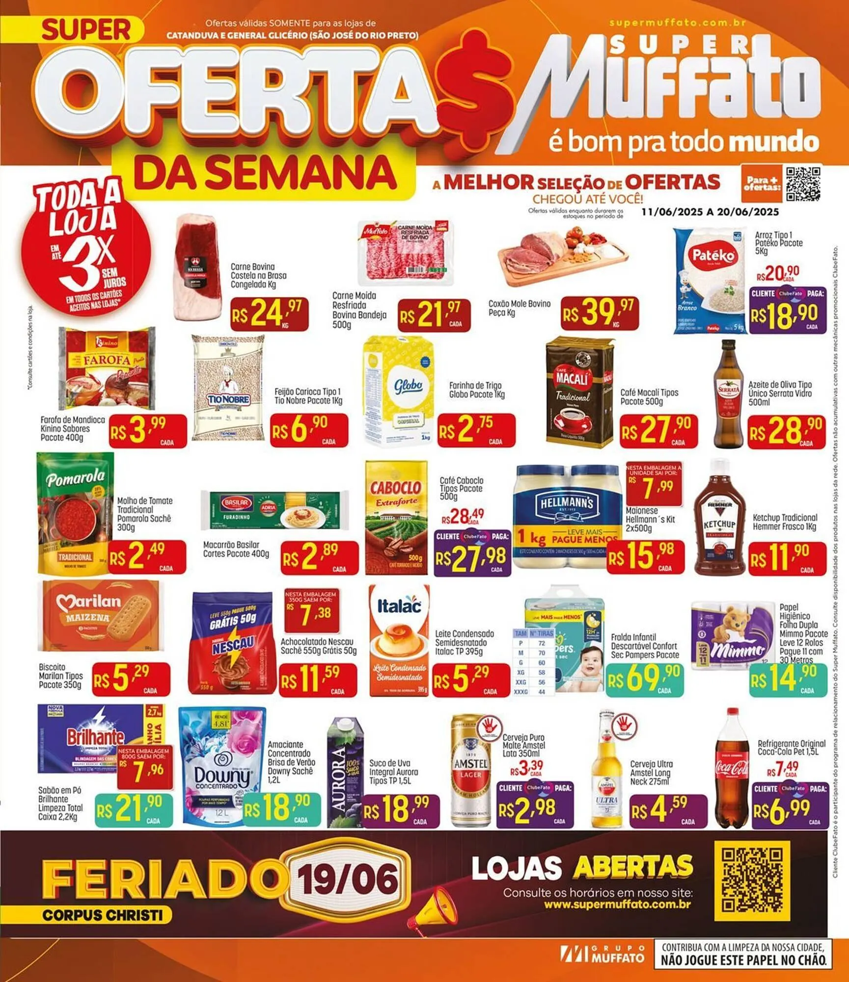 Encarte de Catálogo Muffato 11 de junho até 20 de junho 2025 - Pagina 1