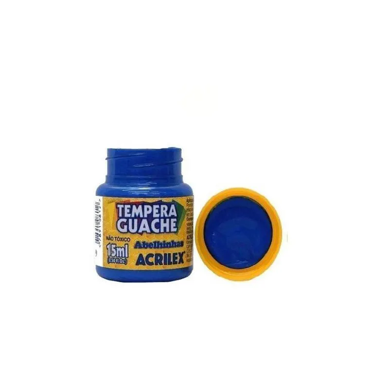 Tempera Guache Azul Turquesa 15ml - Acrilex