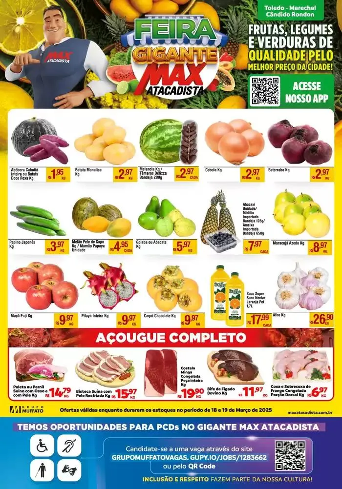 Encarte de Melhores ofertas para todos os clientes 18 de março até 19 de março 2025 - Pagina 1