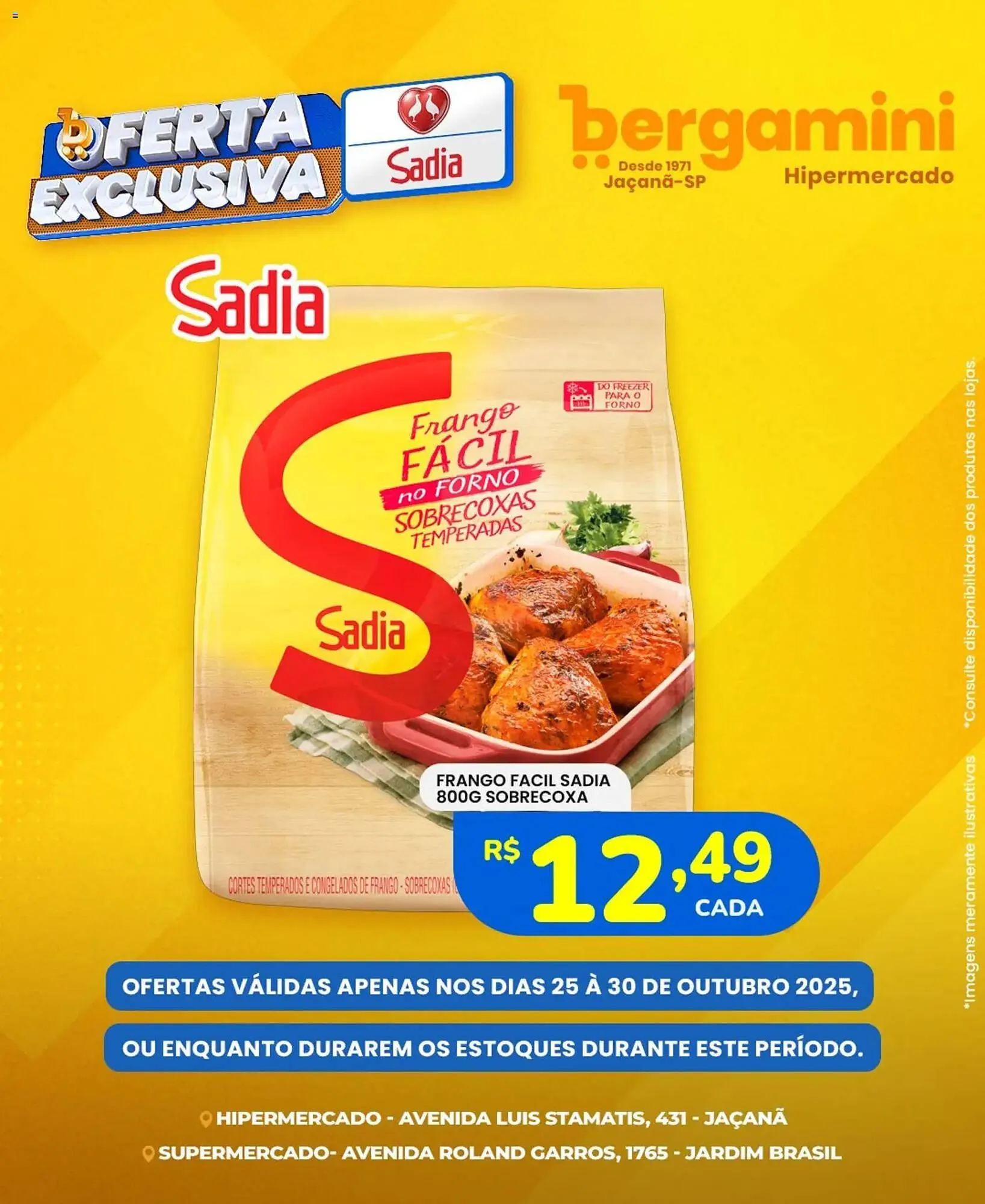 Encarte de Catálogo Supermercado Bergamini 27 de outubro até 30 de outubro 2025 - Pagina 7