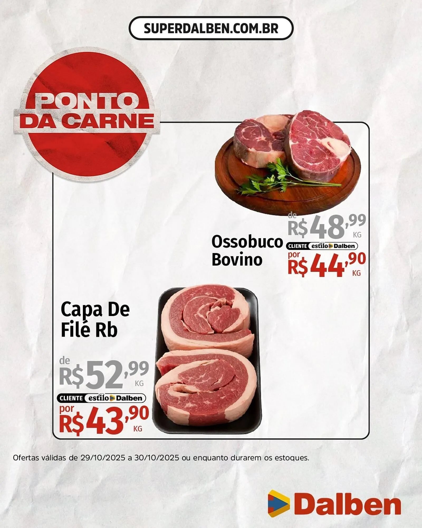 Encarte de Catálogo Supermercado Dalben 29 de outubro até 30 de outubro 2025 - Pagina 3