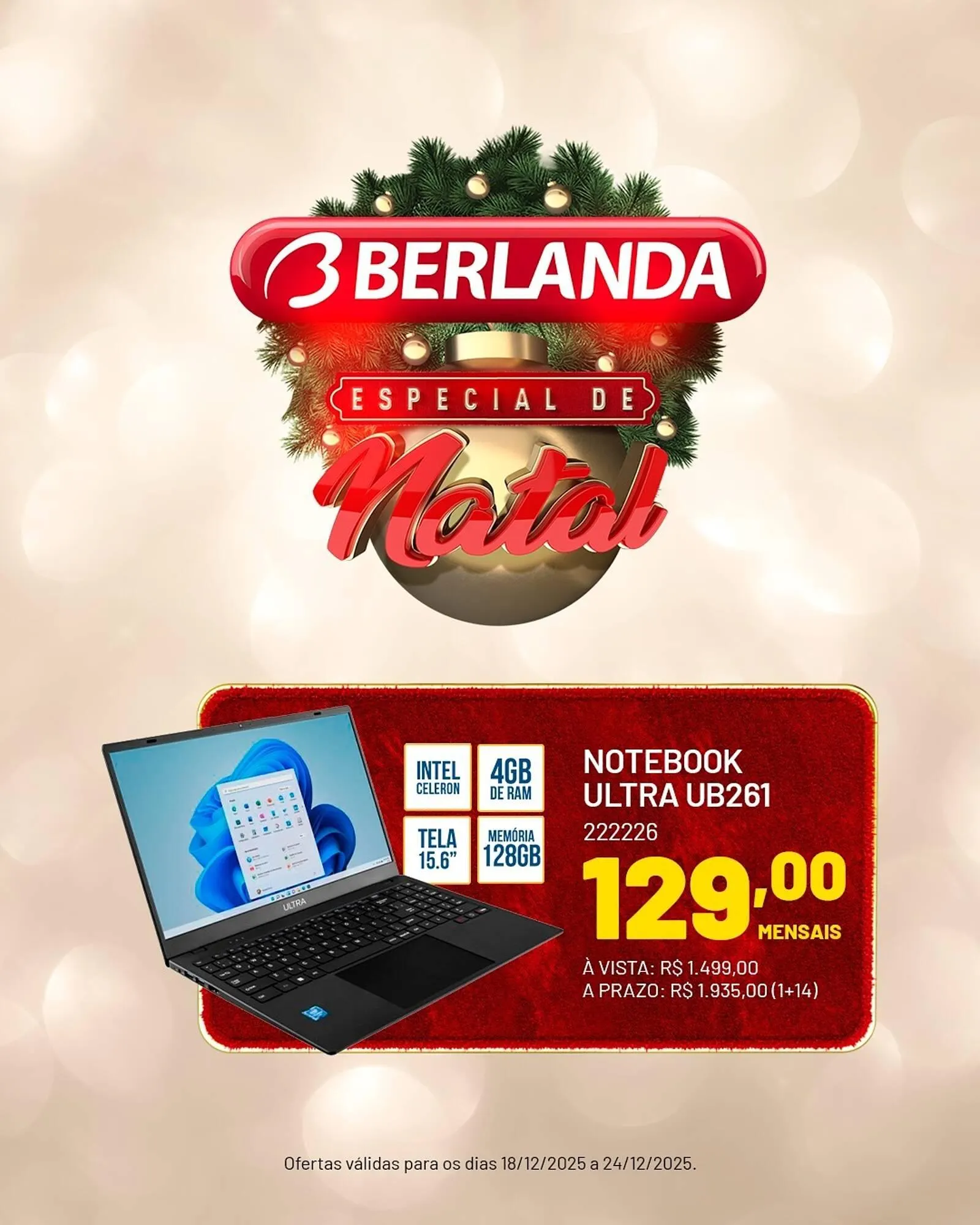 Encarte de Catálogo Berlanda 18 de dezembro até 24 de dezembro 2025 - Pagina 4