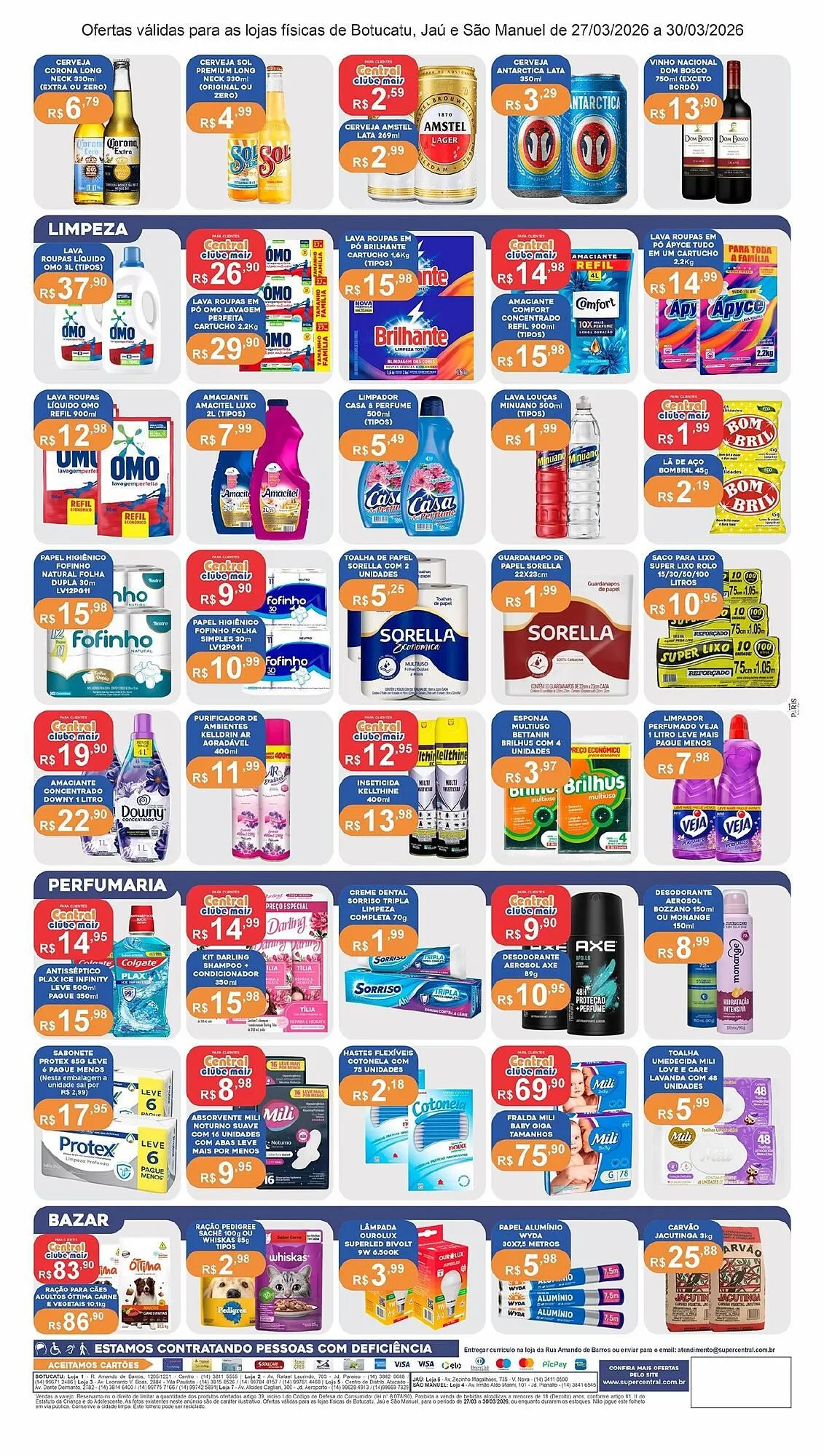 Encarte de Catálogo Central Supermercados 27 de março até 30 de março 2026 - Pagina 4