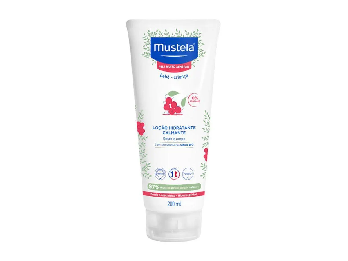 Hidratante Calmante Mustela Bebê Pele Muito Sensível 200ml