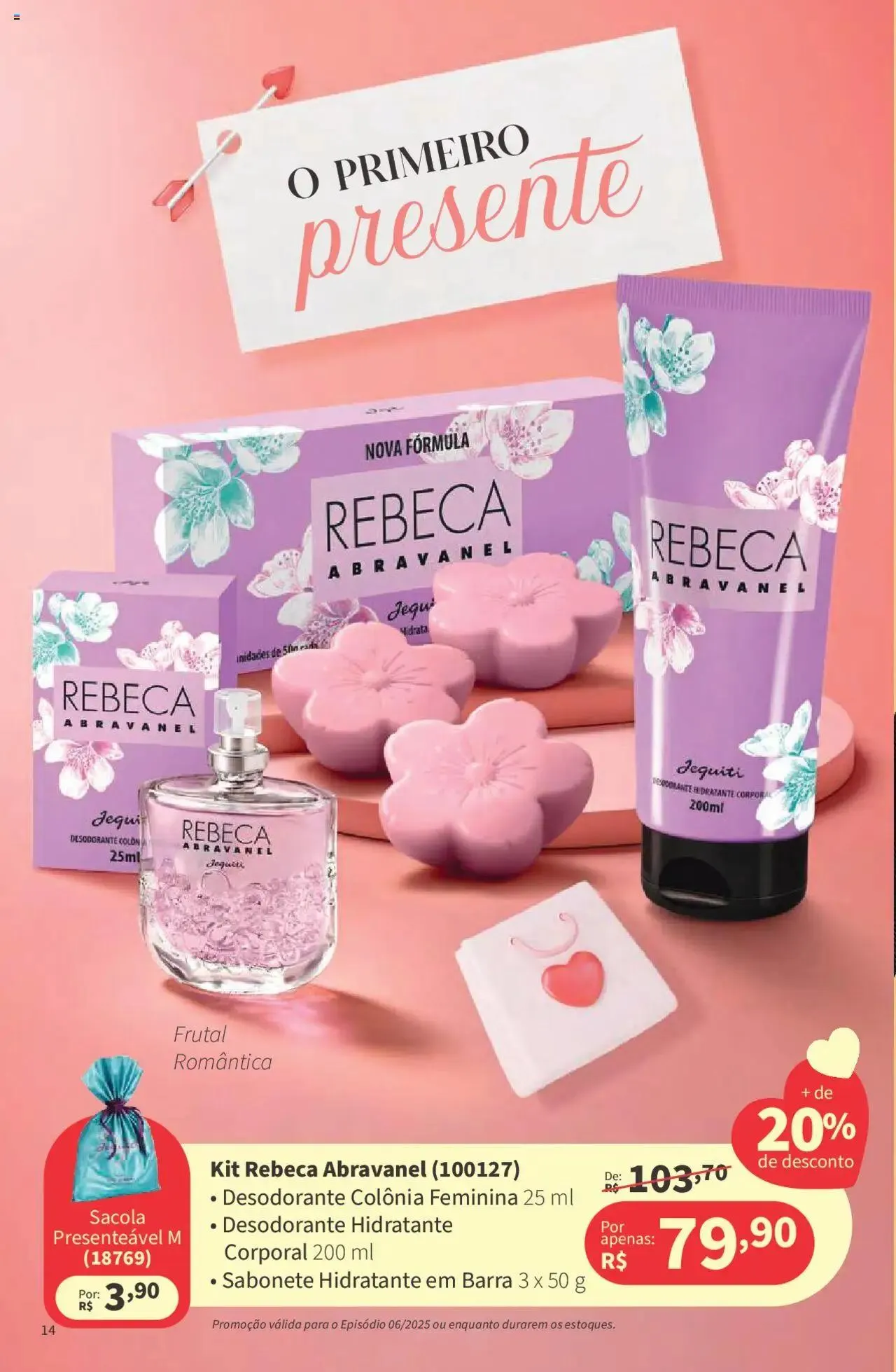 Encarte de Jequiti - Revista 06/2025 21 de abril até 16 de maio 2025 - Pagina 14