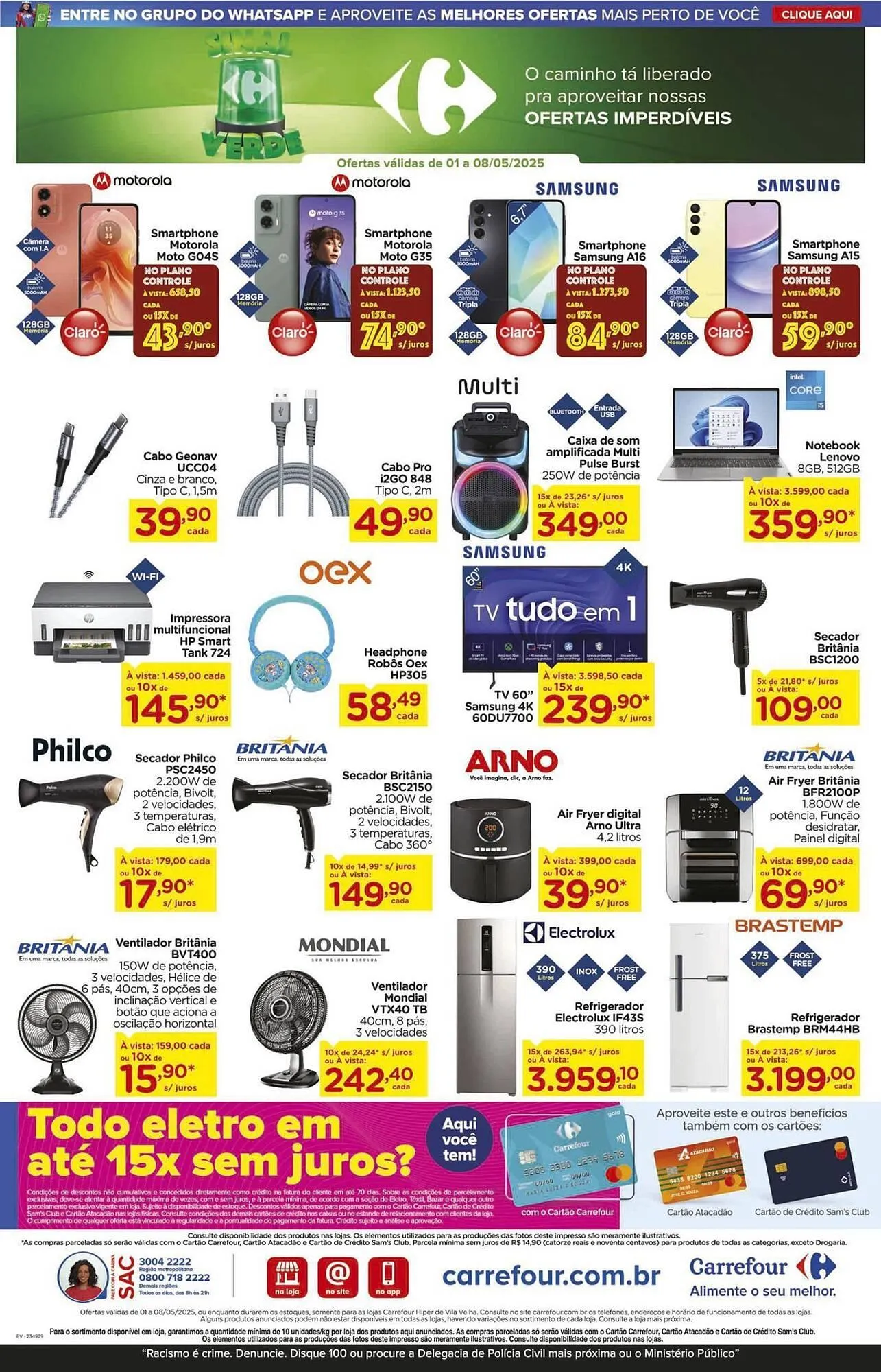 Encarte de Catálogo Carrefour 6 de maio até 8 de maio 2025 - Pagina 27