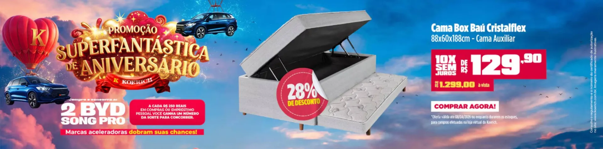 Encarte de Catálogo Lojas Koerich 8 de abril até 12 de abril 2026 - Pagina 11