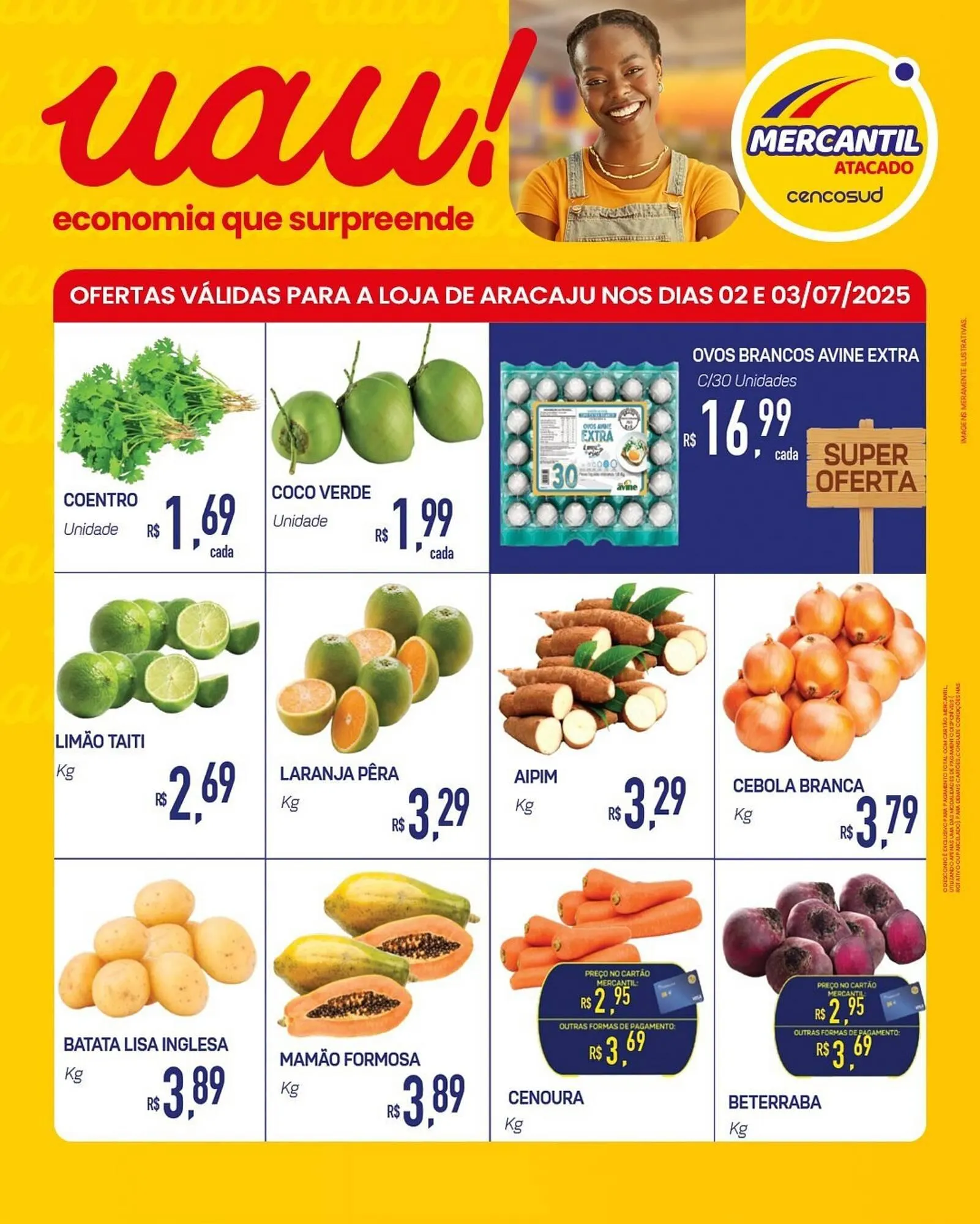 Encarte de Catálogo Mercantil Rodrigues 2 de julho até 3 de julho 2025 - Pagina 1