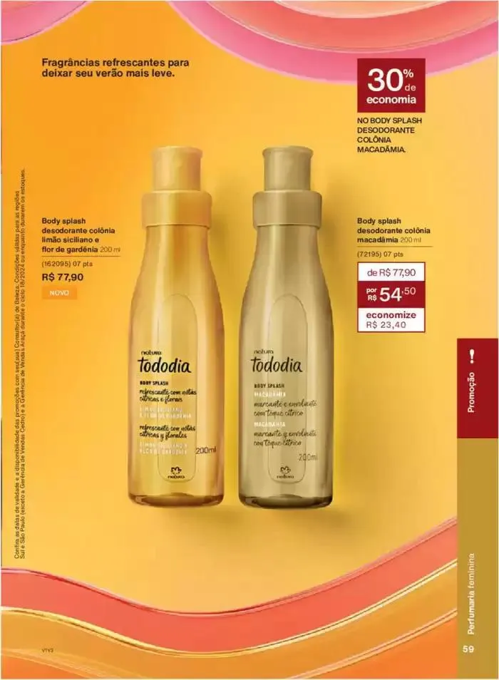 Encarte de Revista Natura Ciclo 18 11 de novembro até 31 de dezembro 2024 - Pagina 114