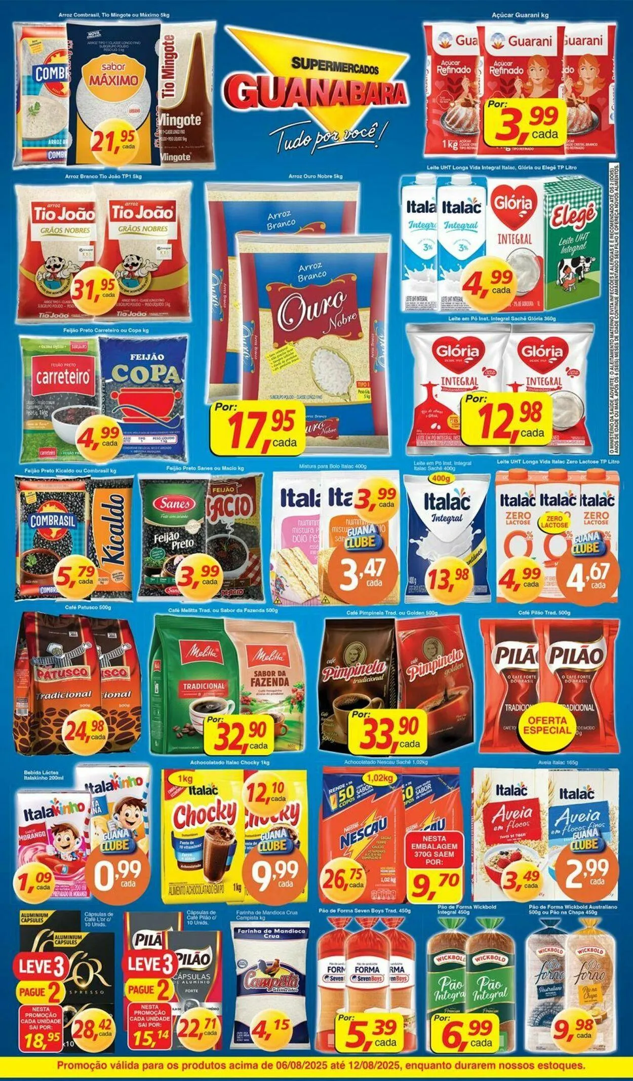 Encarte de Supermercados Guanabara 6 de agosto até 7 de agosto 2025 - Pagina 11