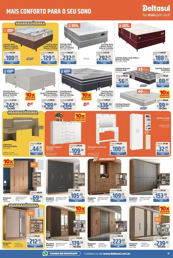 Encarte de O SUPER MARÇO CONTINUA! 3 de março até 31 de março 2025 - Pagina 5