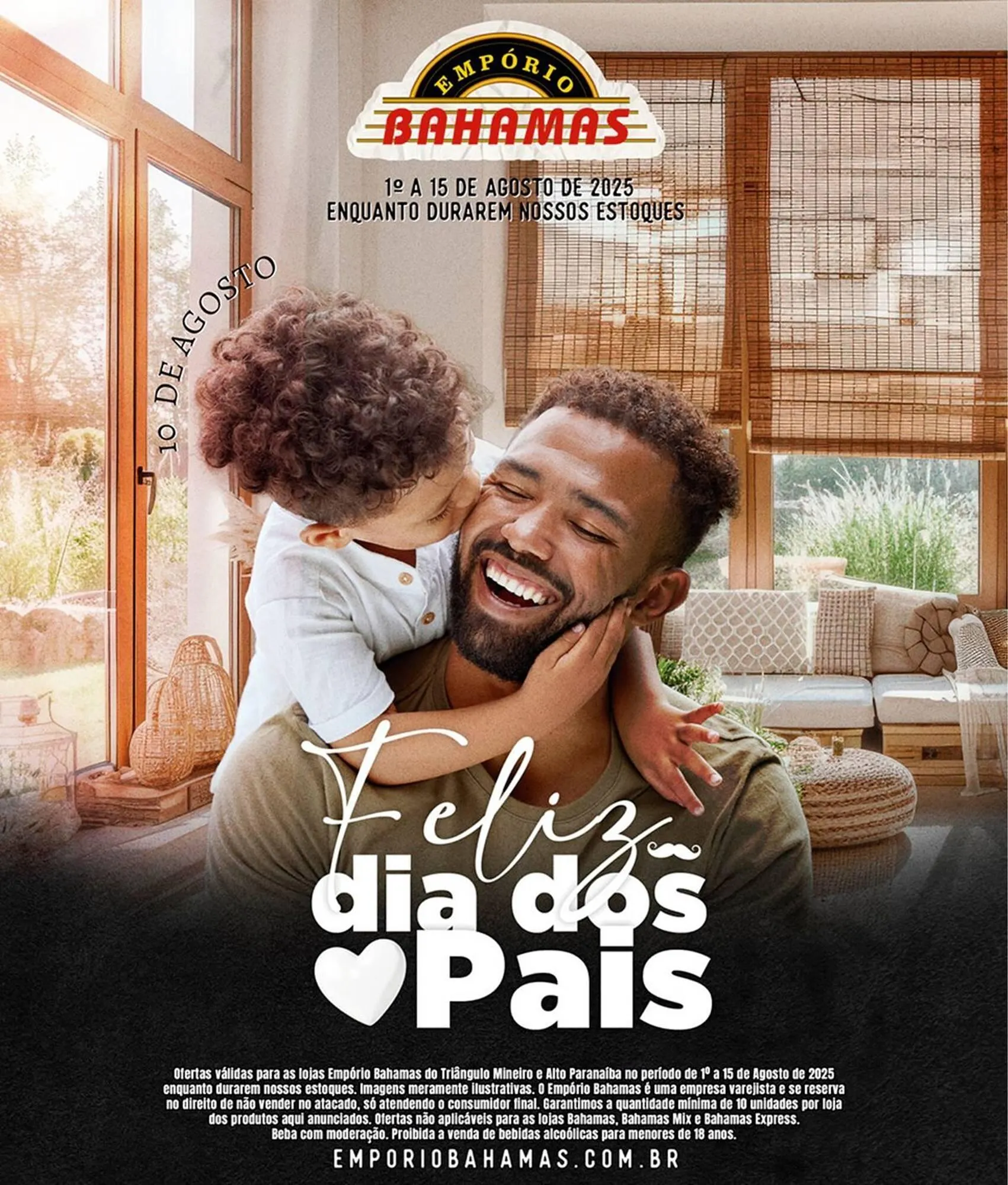 Encarte de Catálogo Empório Bahamas 1 de agosto até 15 de agosto 2025 - Pagina 1