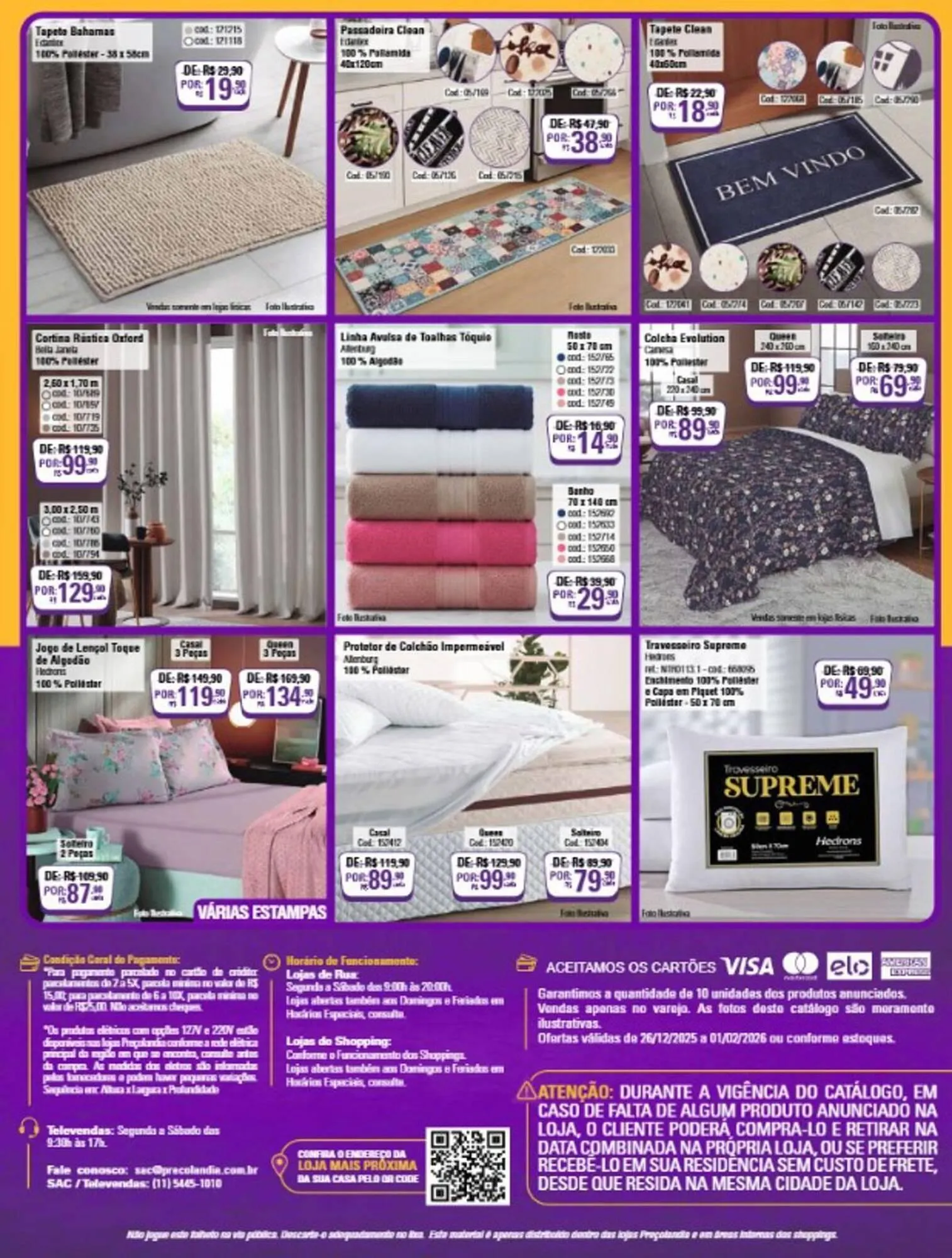 Encarte de Catálogo Preçolândia 5 de janeiro até 31 de janeiro 2026 - Pagina 4