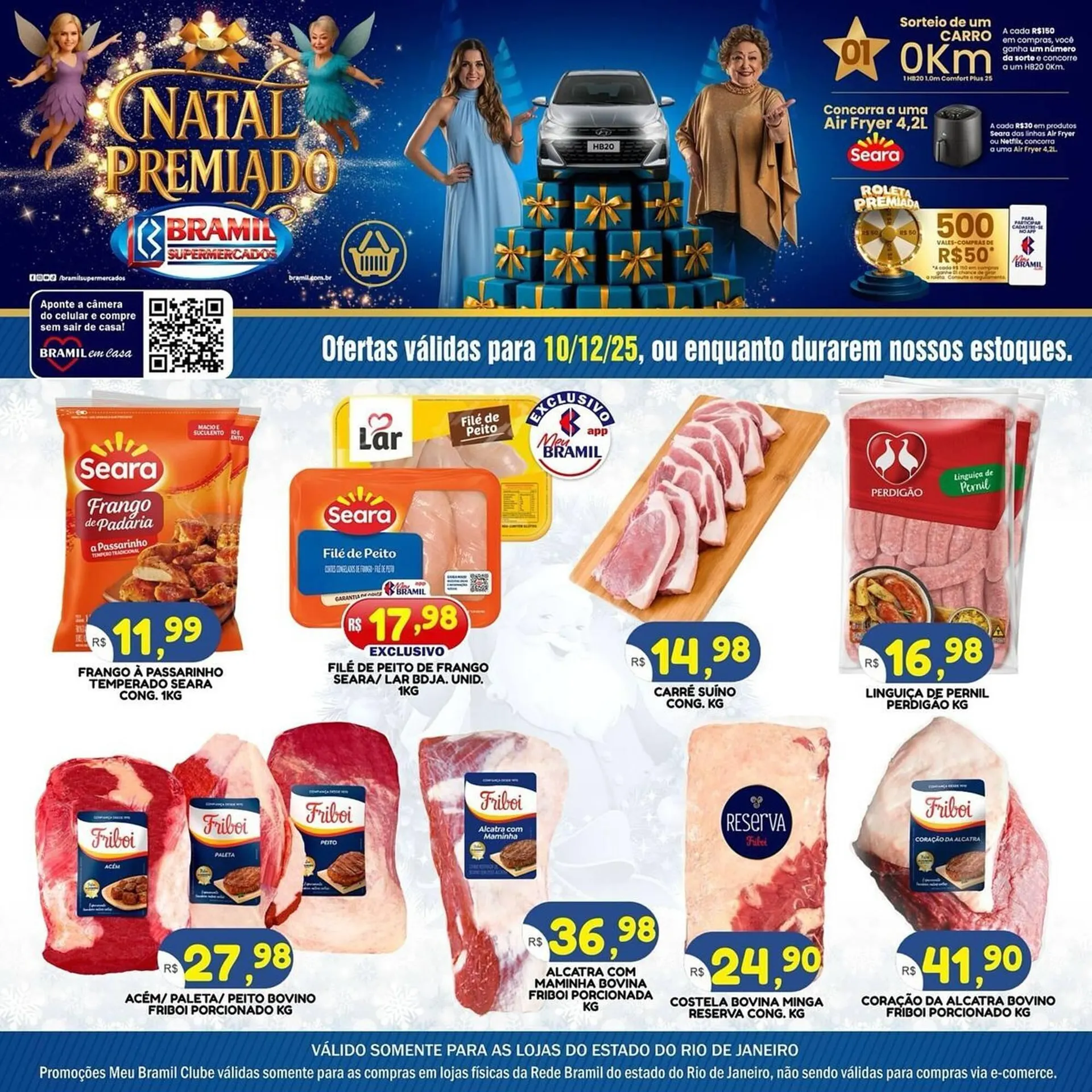 Encarte de Encarte Bramil Supermercados 10 de dezembro até 25 de dezembro 2025 - Pagina 1