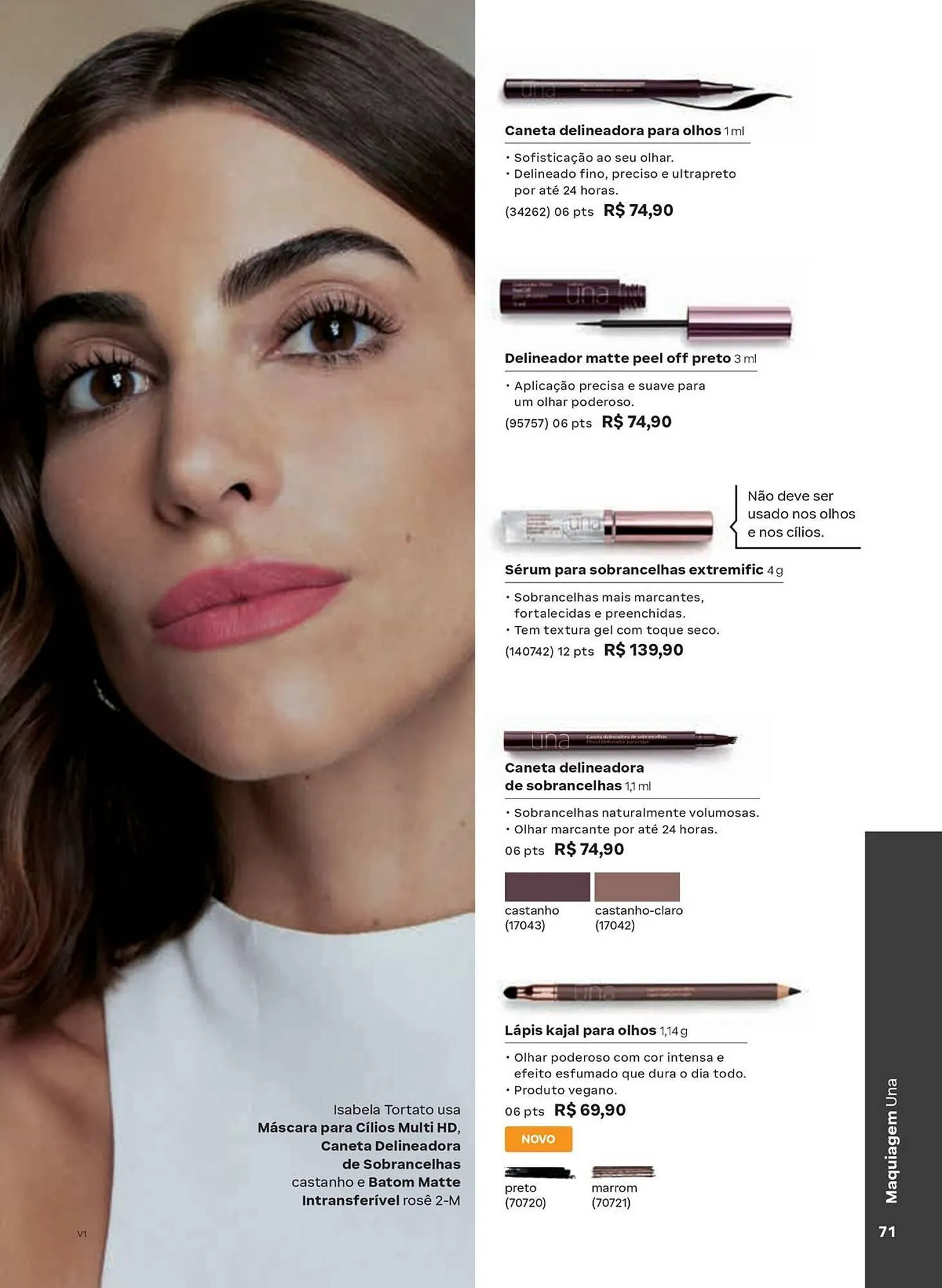 Encarte de Catálogo Natura 1 de janeiro até 31 de janeiro 2026 - Pagina 71