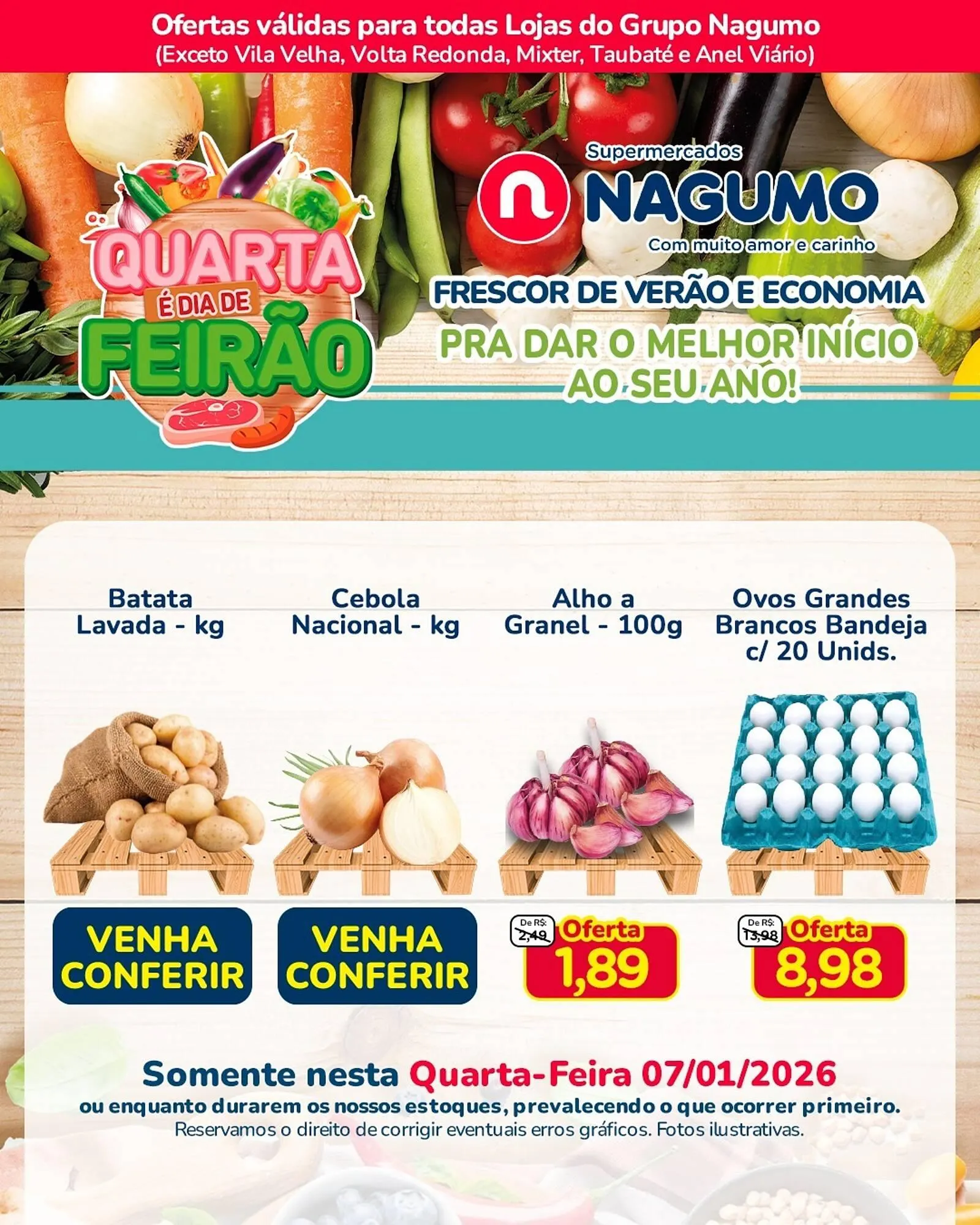 Encarte de Folheto Nagumo 7 de janeiro até 7 de janeiro 2026 - Pagina 1