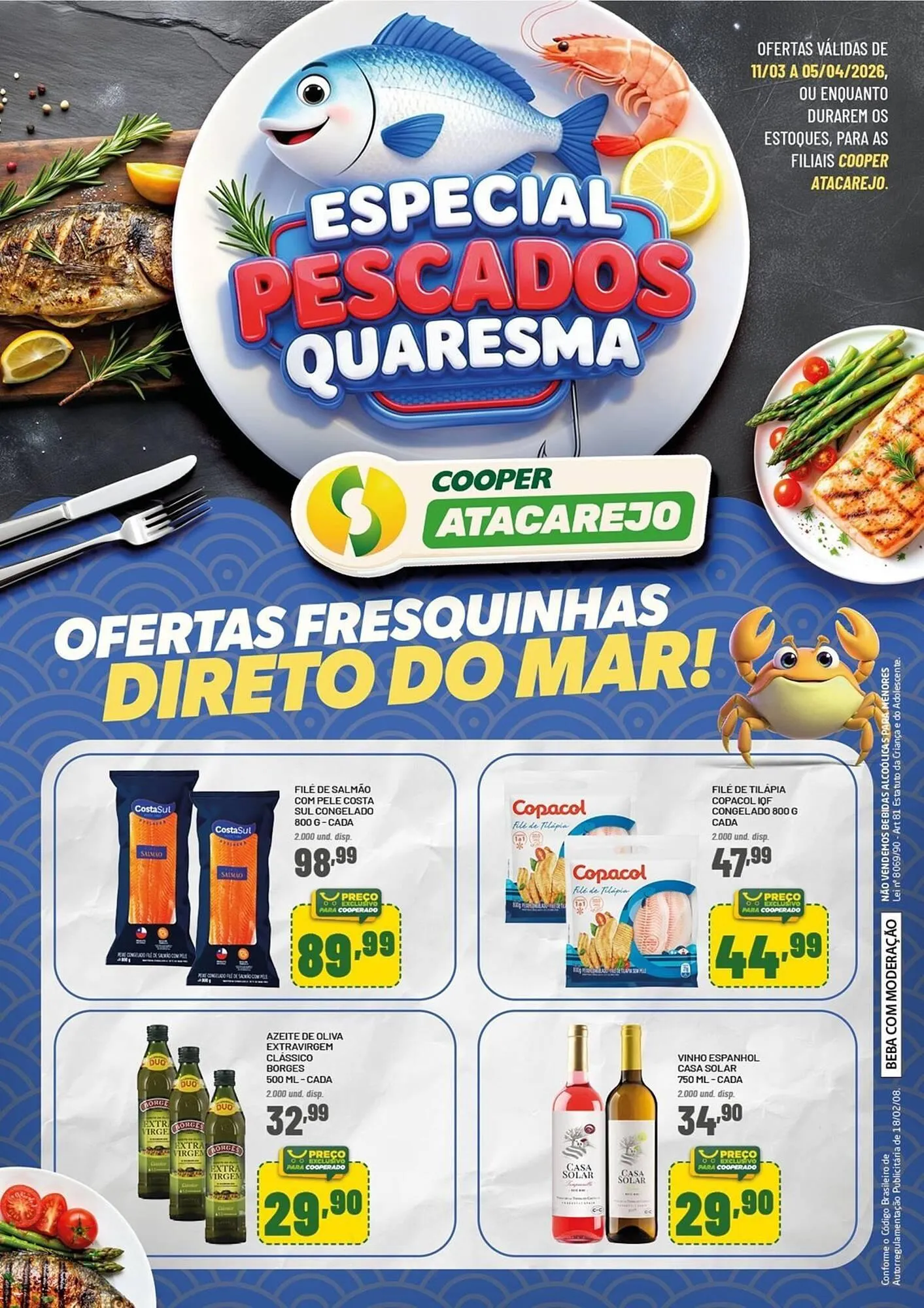 Encarte de Tabloide Cooper 11 de março até 5 de abril 2026 - Pagina 1