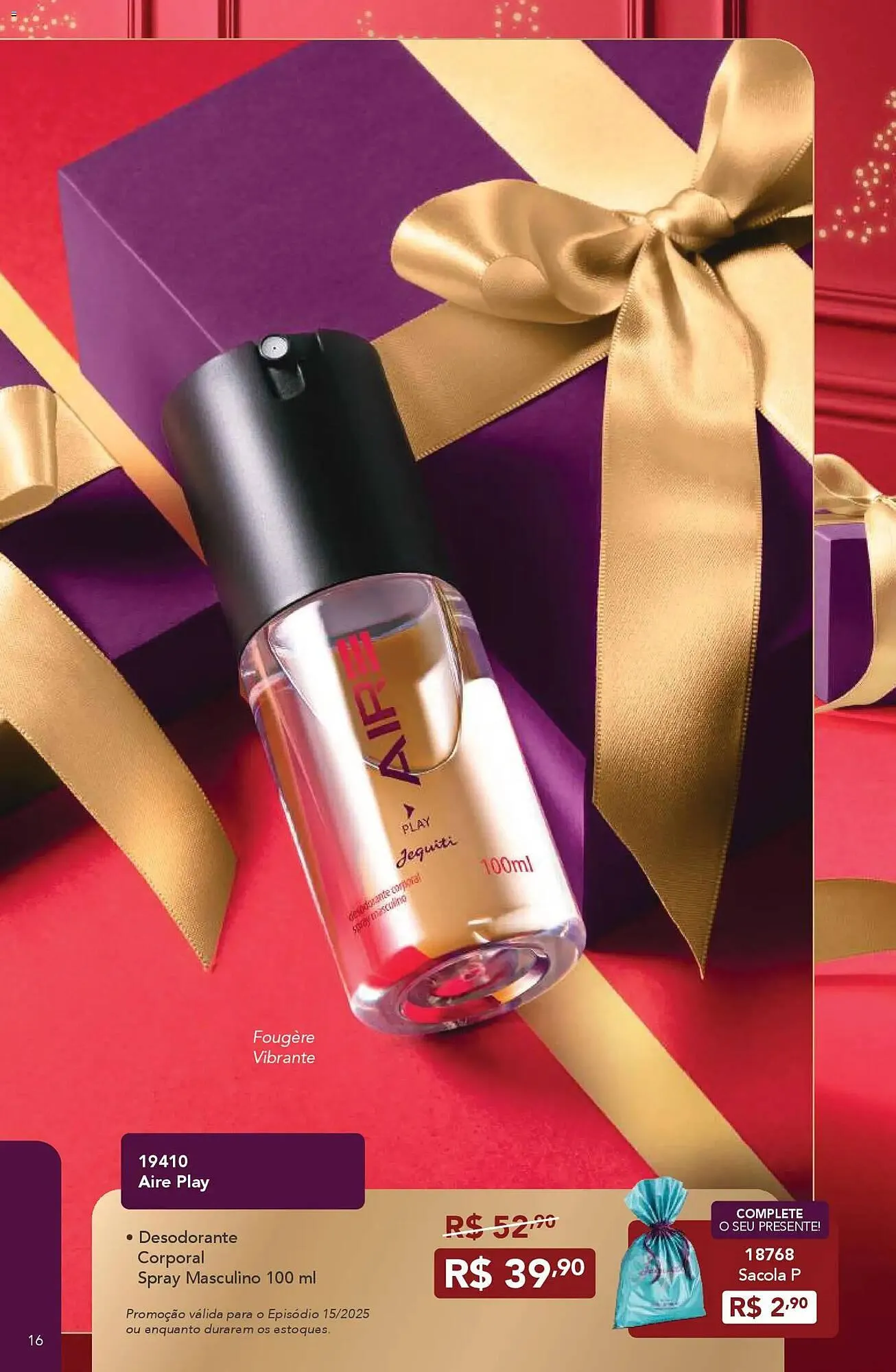 Encarte de Catálogo Jequiti 24 de outubro até 13 de novembro 2025 - Pagina 16